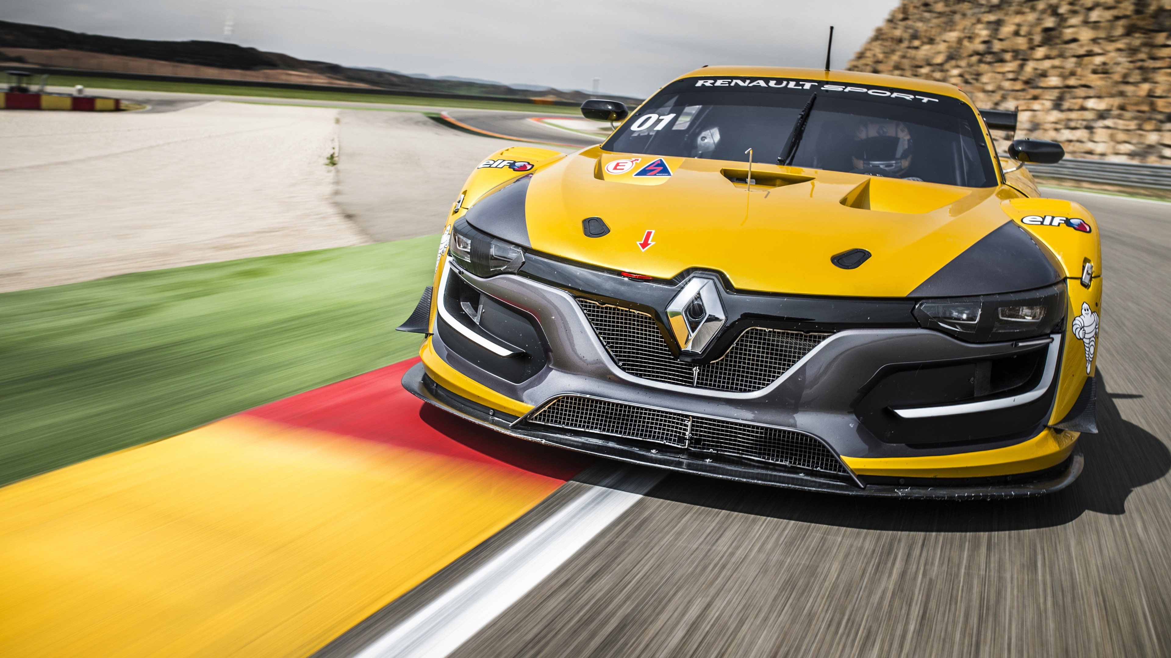 3840x2160 Renault Sport RS Racing Car Wallpapers