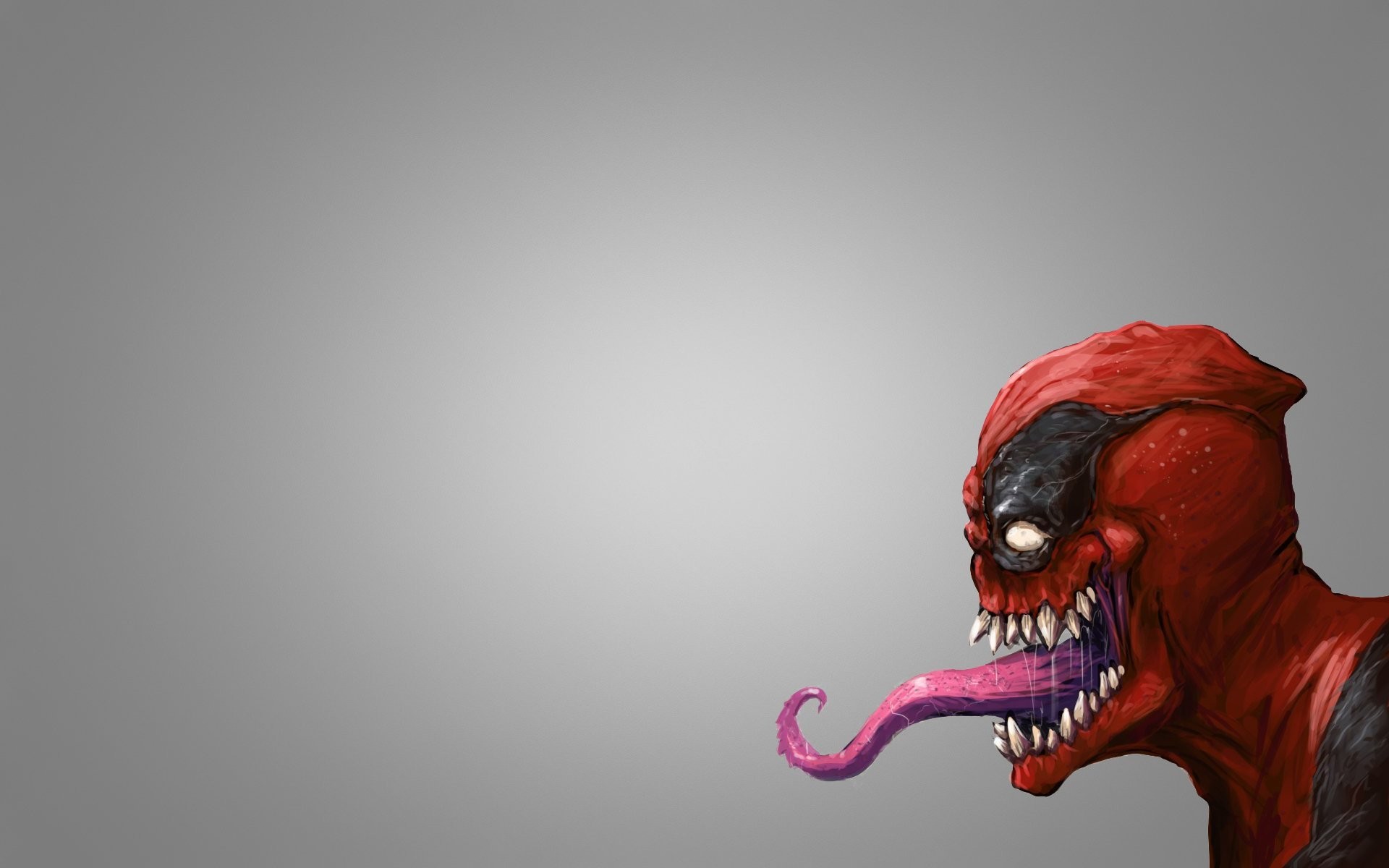 1920x1200 deadpool deadpool red mask english monster venom carnage carnage venom  comics spider-man spiderman