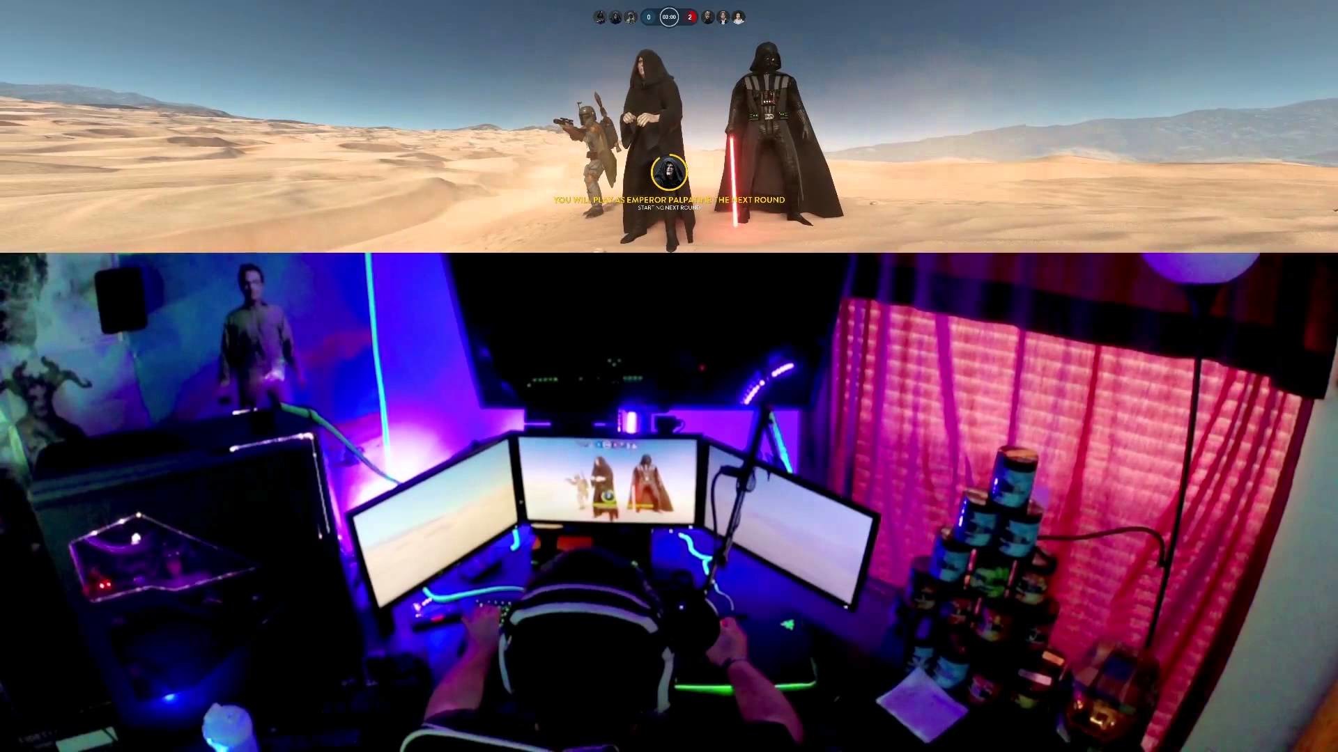1920x1080 STAR WARS: BATTLEFRONT at 5760 x 1080! ULTRA GRAPHICS SETTINGS! - YouTube