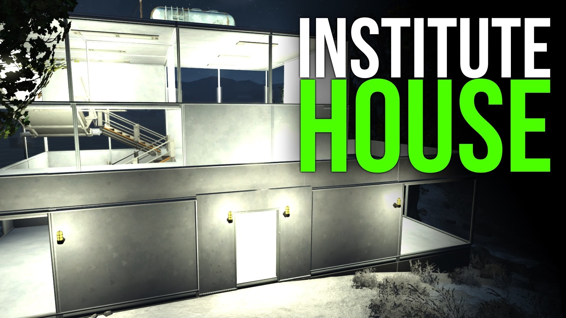 1920x1080 Fallout 4 Institute House/Base - WORST SETTLEMENT BUILD EVER! - YouTube