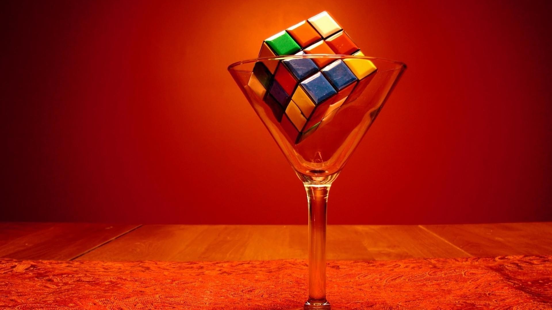 1920x1080 Rubiks cube in martini glass wallpaper, Rubiks cube in martini glass  Photography HD desktop wallpaper