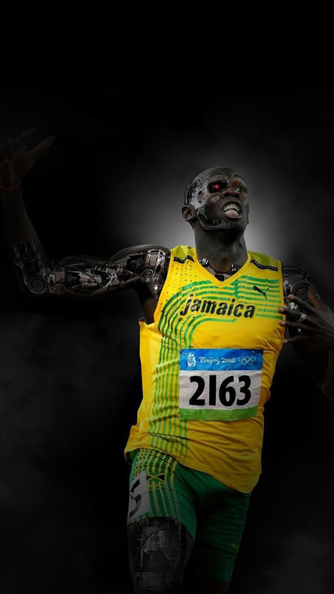 1080x1920 Usain Bolt download wallpaper for iPhone
