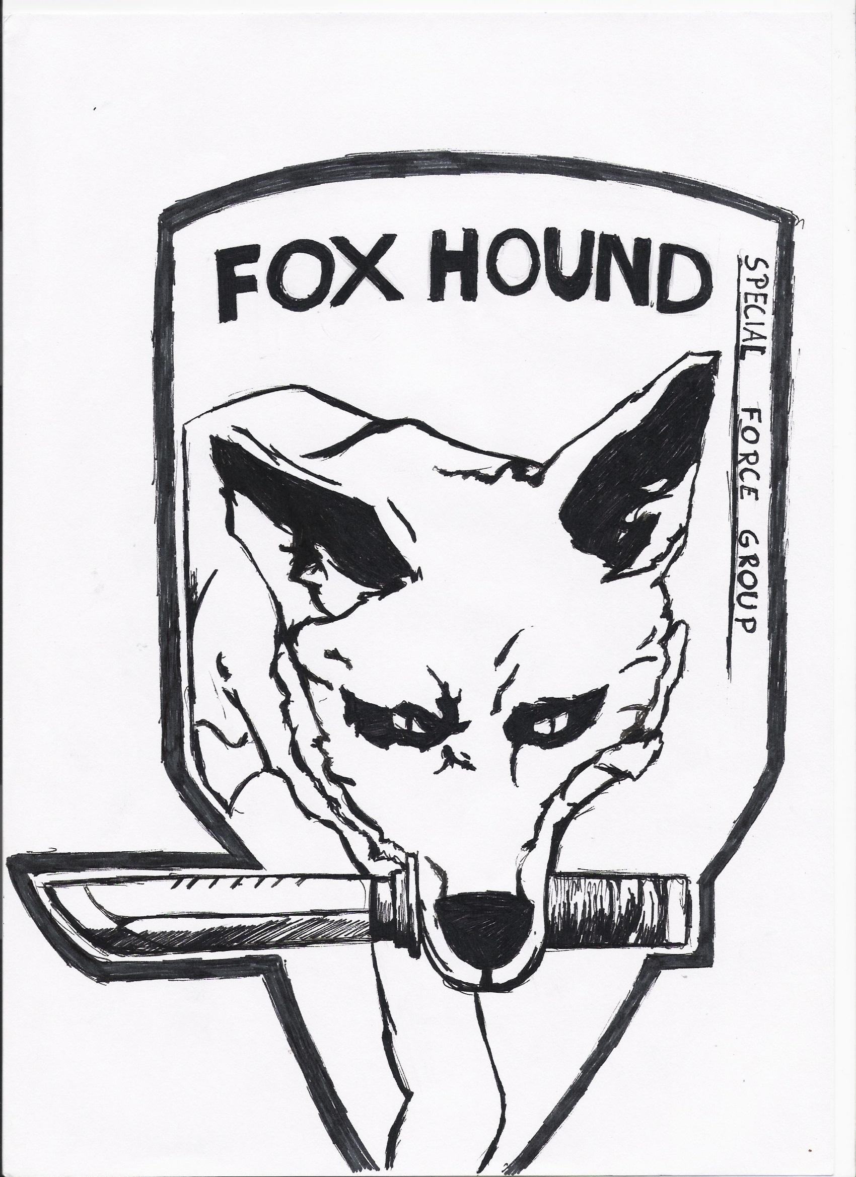 1700x2338 ... new Fox Hound Logo by Pvt-Snowball