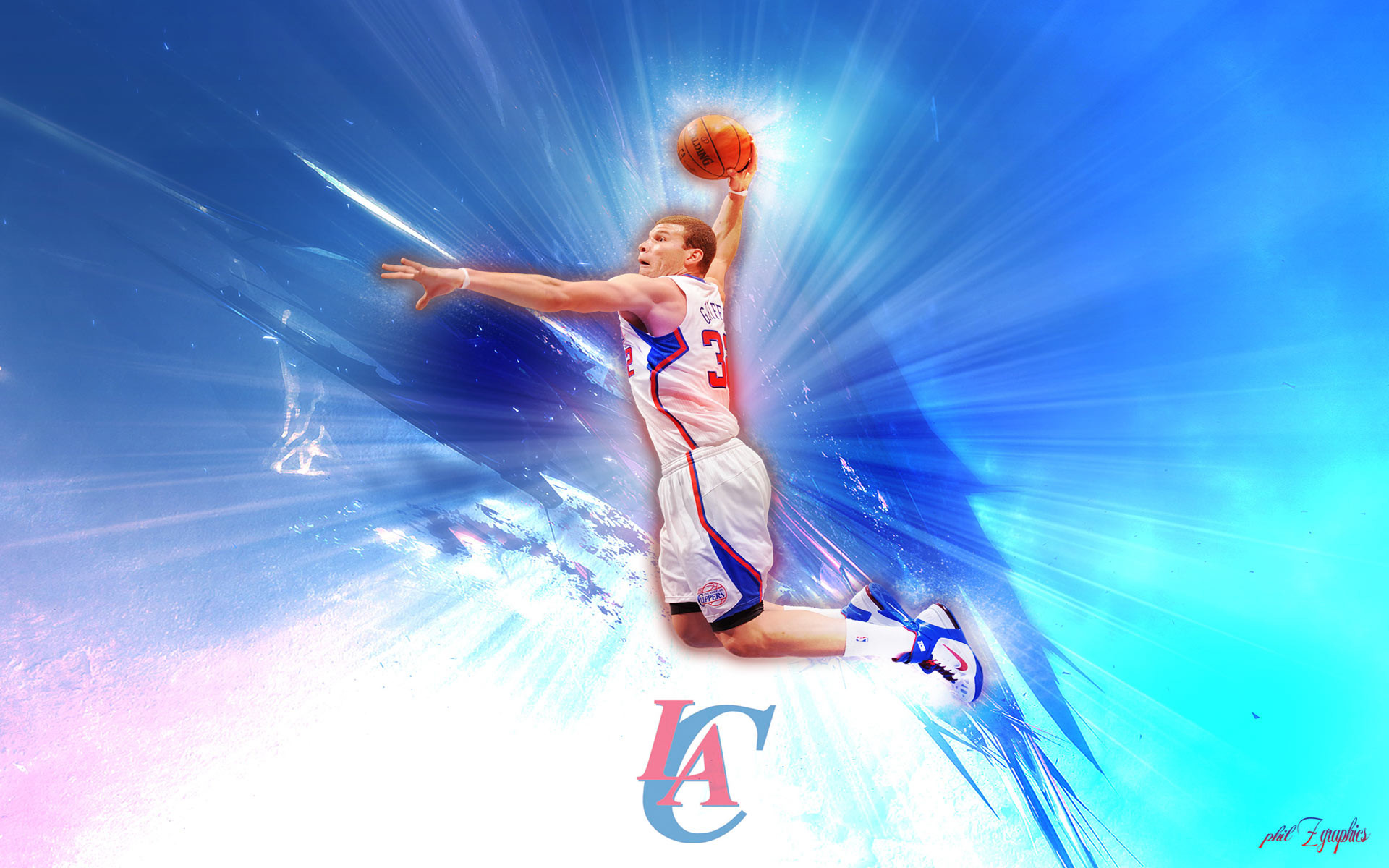 1920x1200 Blake Griffin Clippers 2012  Wallpaper