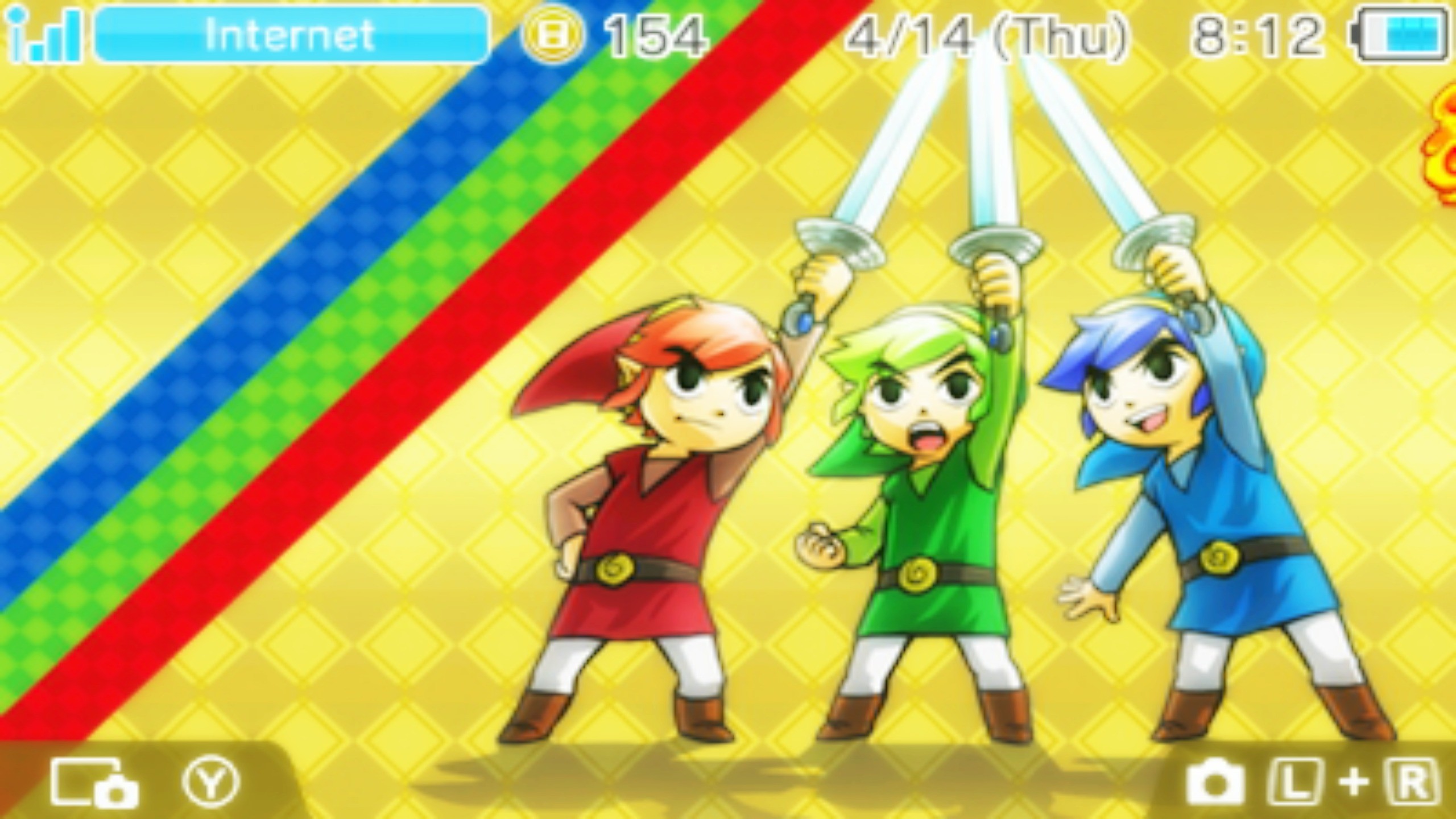 2560x1440 ... ObsessedGamerGal86 Triforce Heroes 3DS Wallpaper #3 by  ObsessedGamerGal86