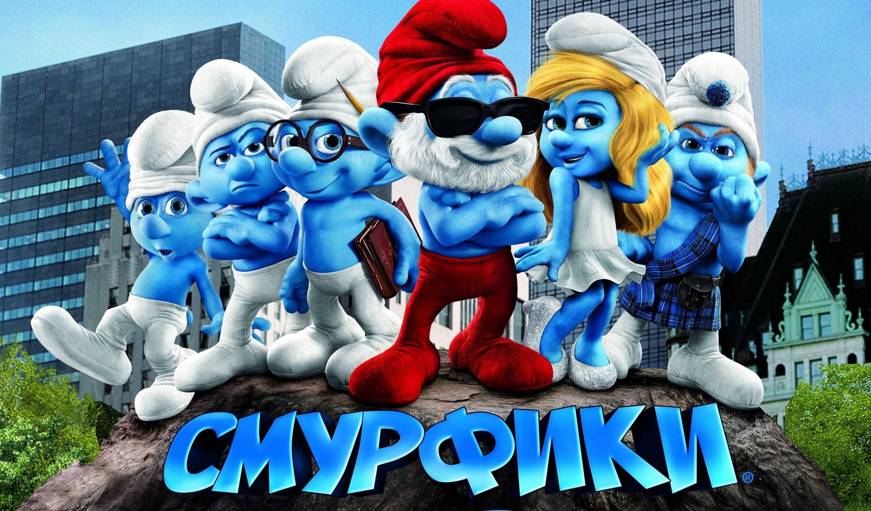 3000x1761 The Smurfs wallpapers and images - wallpapers, pictures, photos