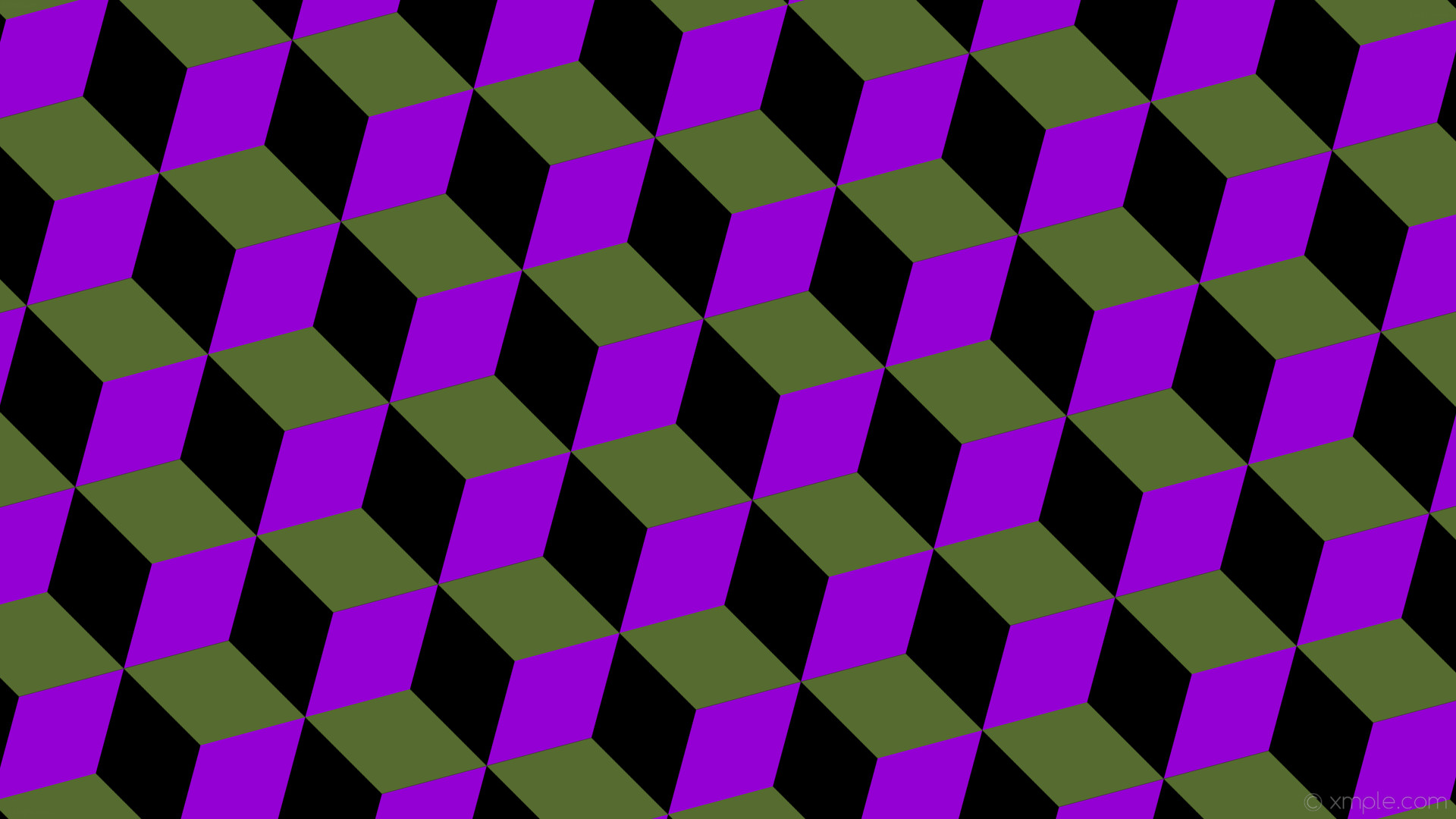 1920x1080 wallpaper purple 3d cubes green black dark violet dark olive green #000000  #9400d3 #