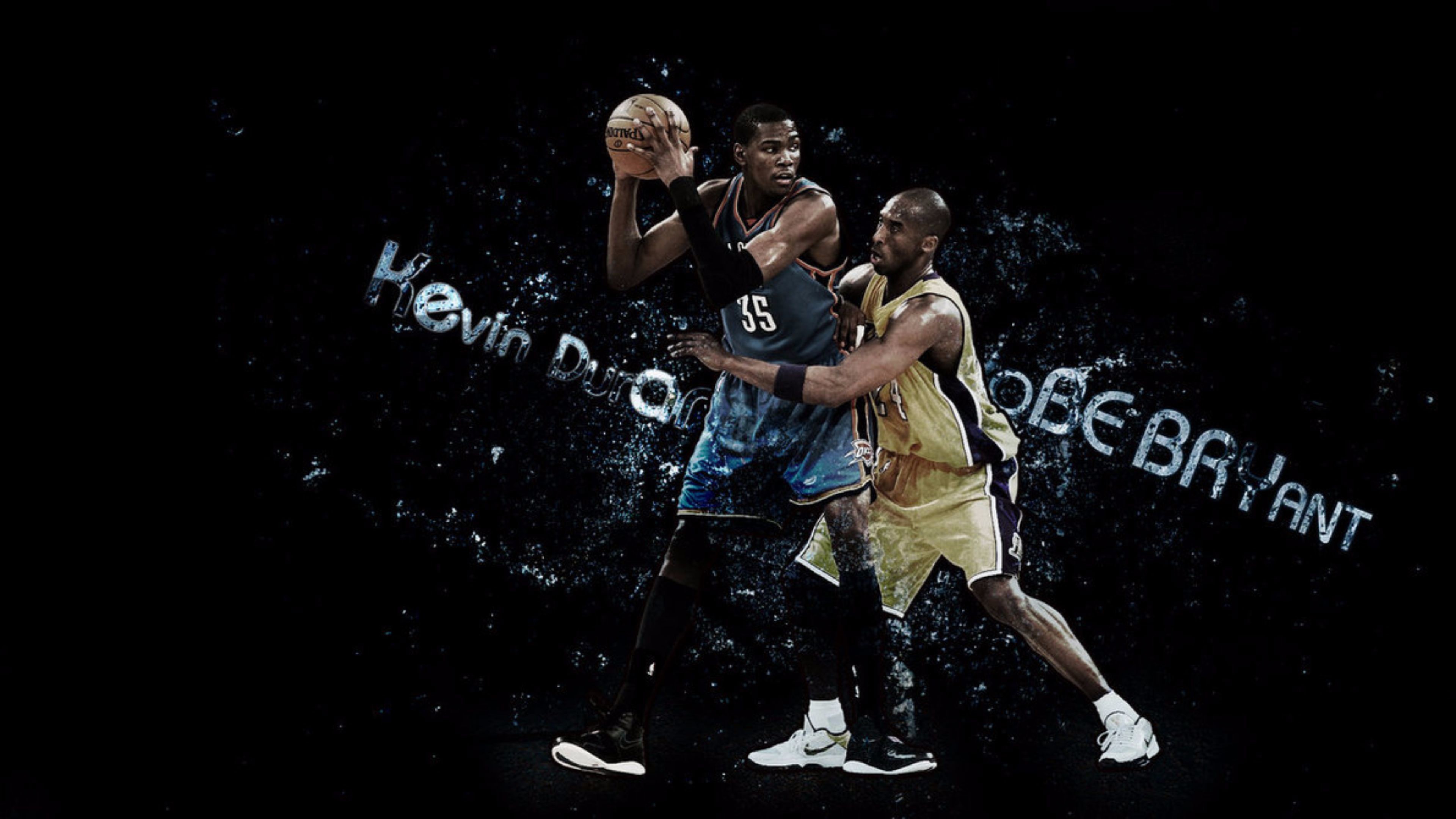 3840x2160 Kobe Bryant vs Kevin Durant 4K Wallpapers