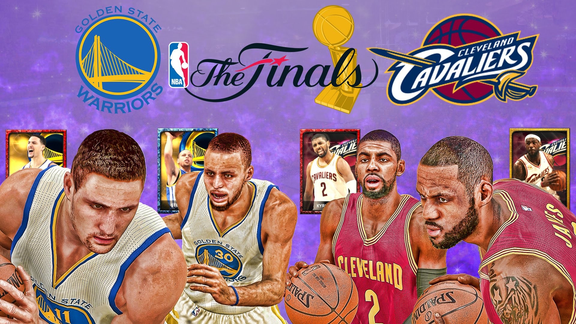 1920x1080 NBA Finals: The Cleveland Cavaliers [vs] The Golden State Warriors .