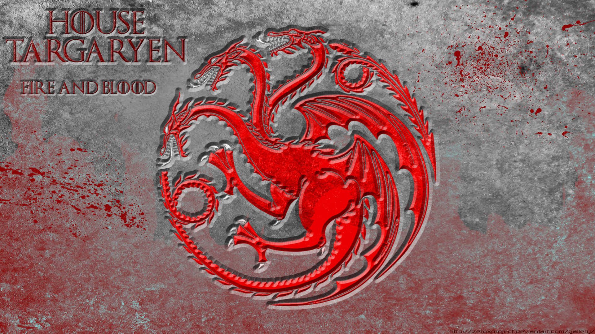 1920x1080 ... House Targaryen - Game Of Thrones -  HD by ZeroxProject