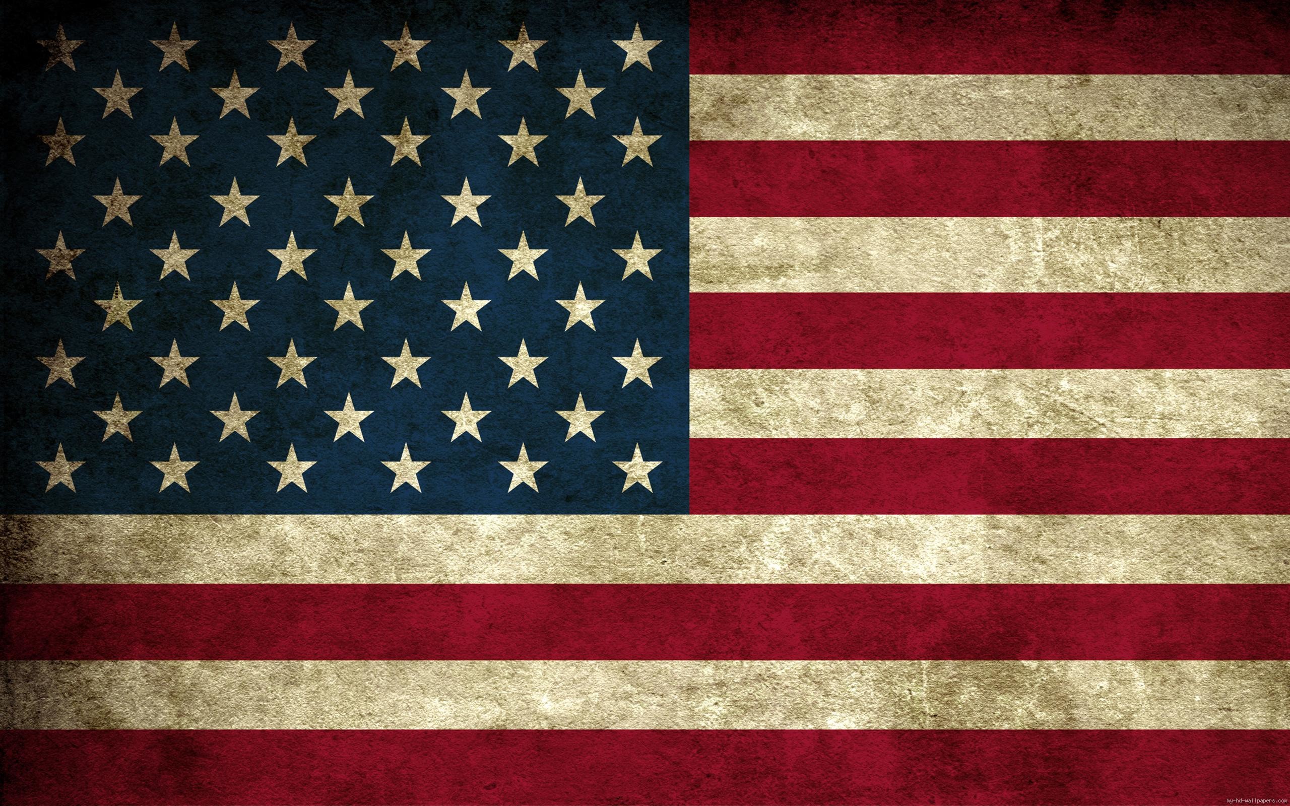 2560x1600 USA Vintage Flagge ...