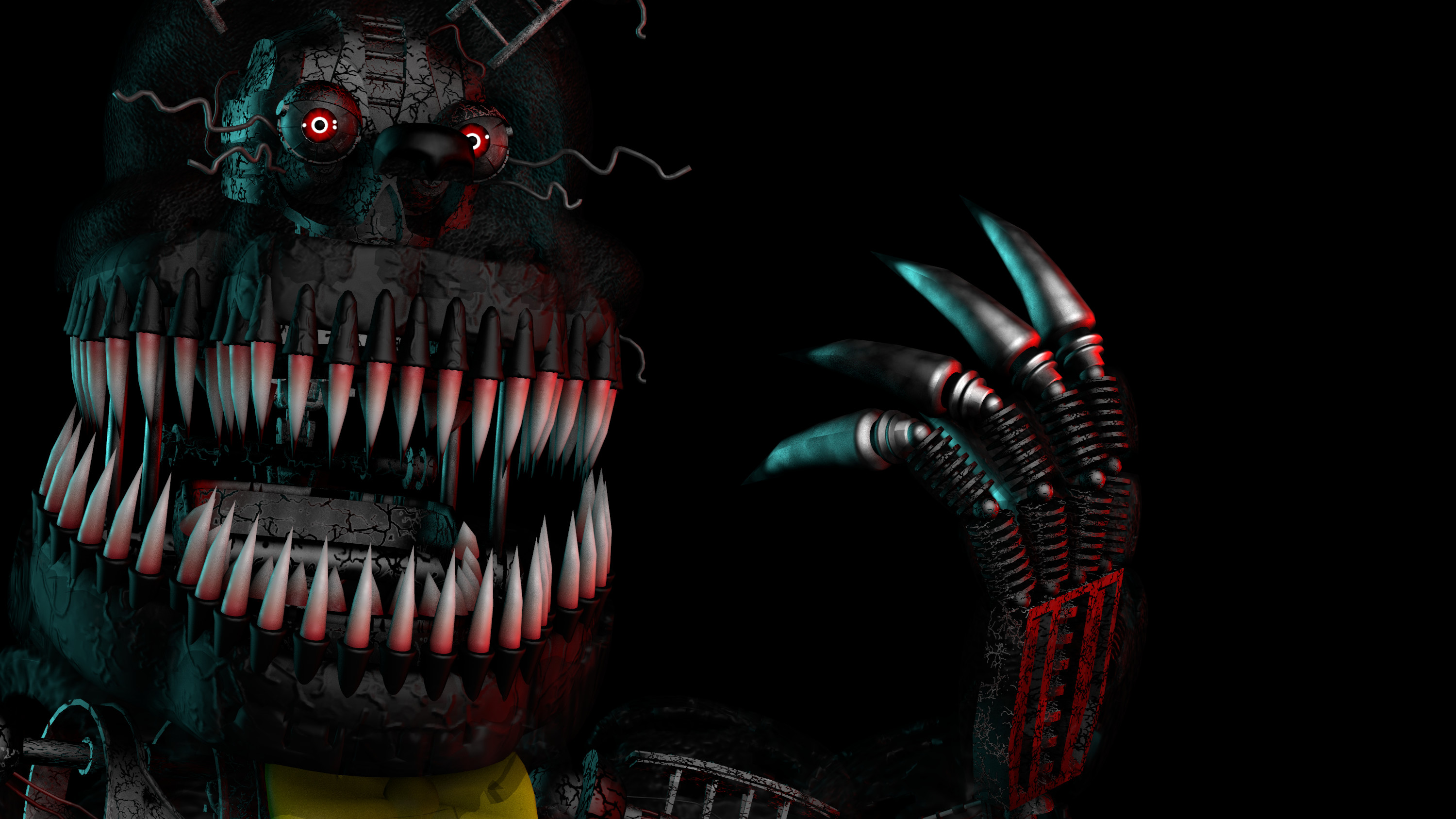 3000x1687 ... fnaf 4 icon nightmare edition by realfailz on deviantart fnaf 4 phone  wallpaper five nights at ...