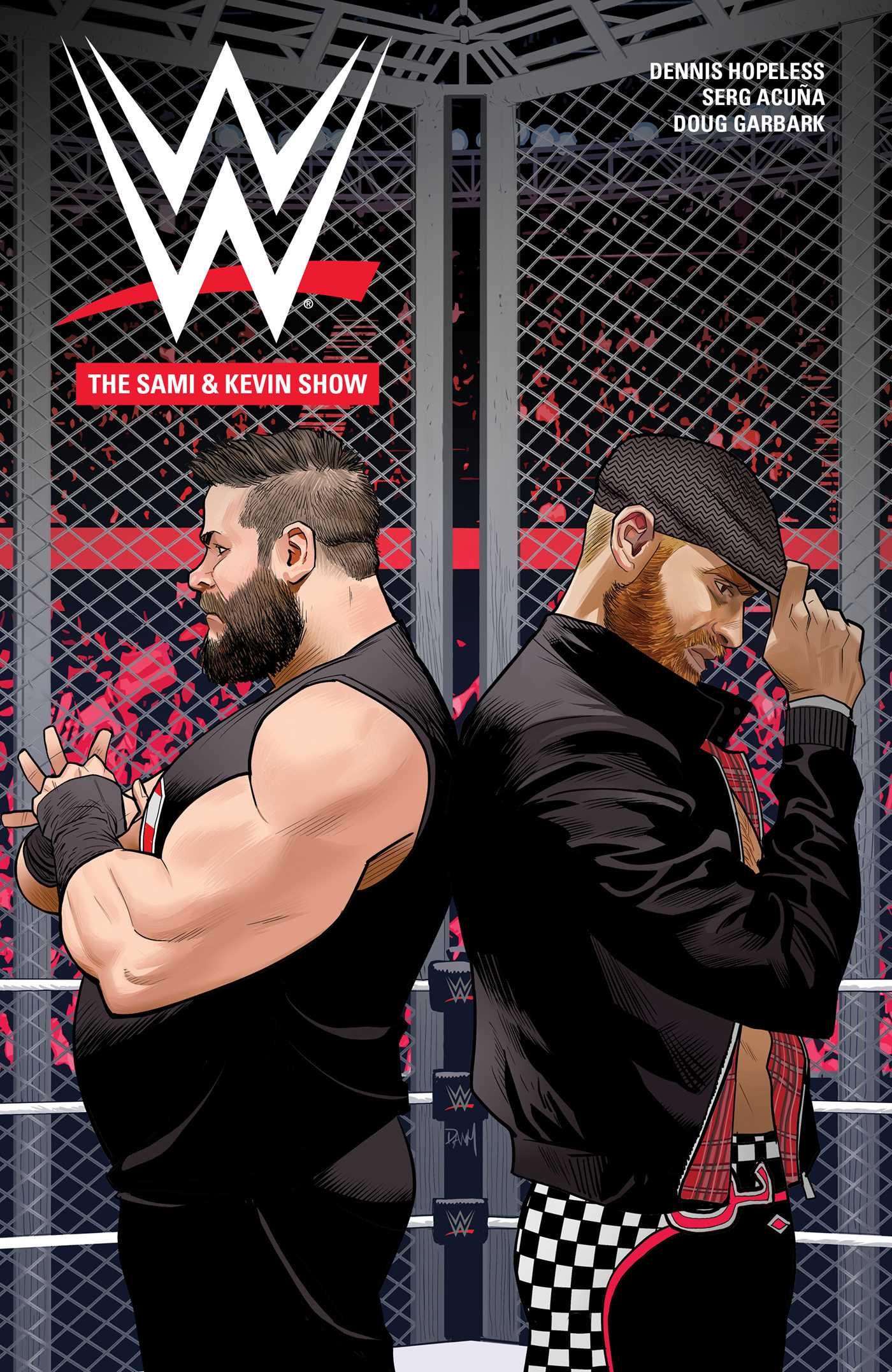 1400x2153 Book Cover Image (jpg): WWE: The Sami and Kevin Show