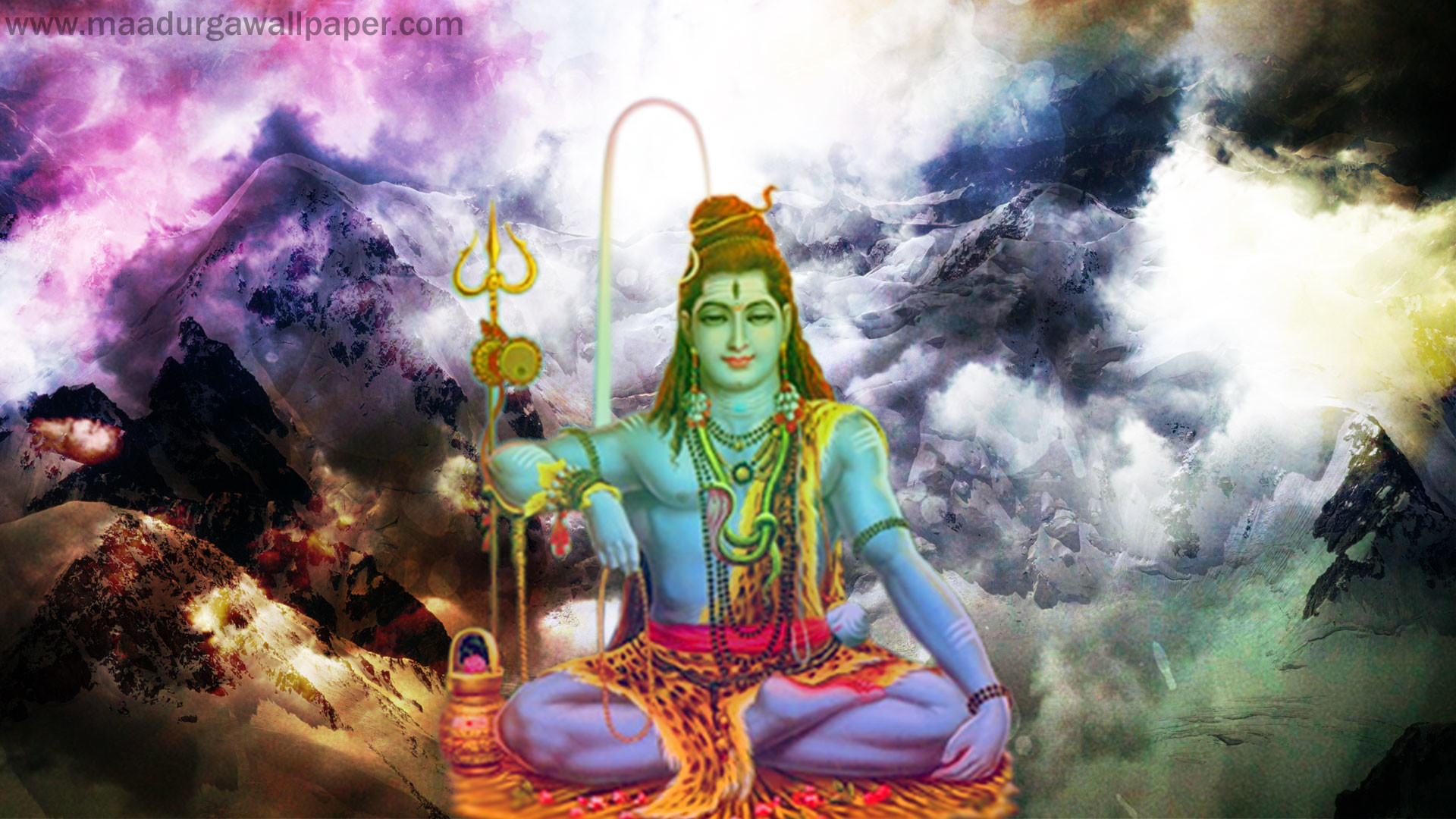 1920x1080 Shiva God Wallpaper