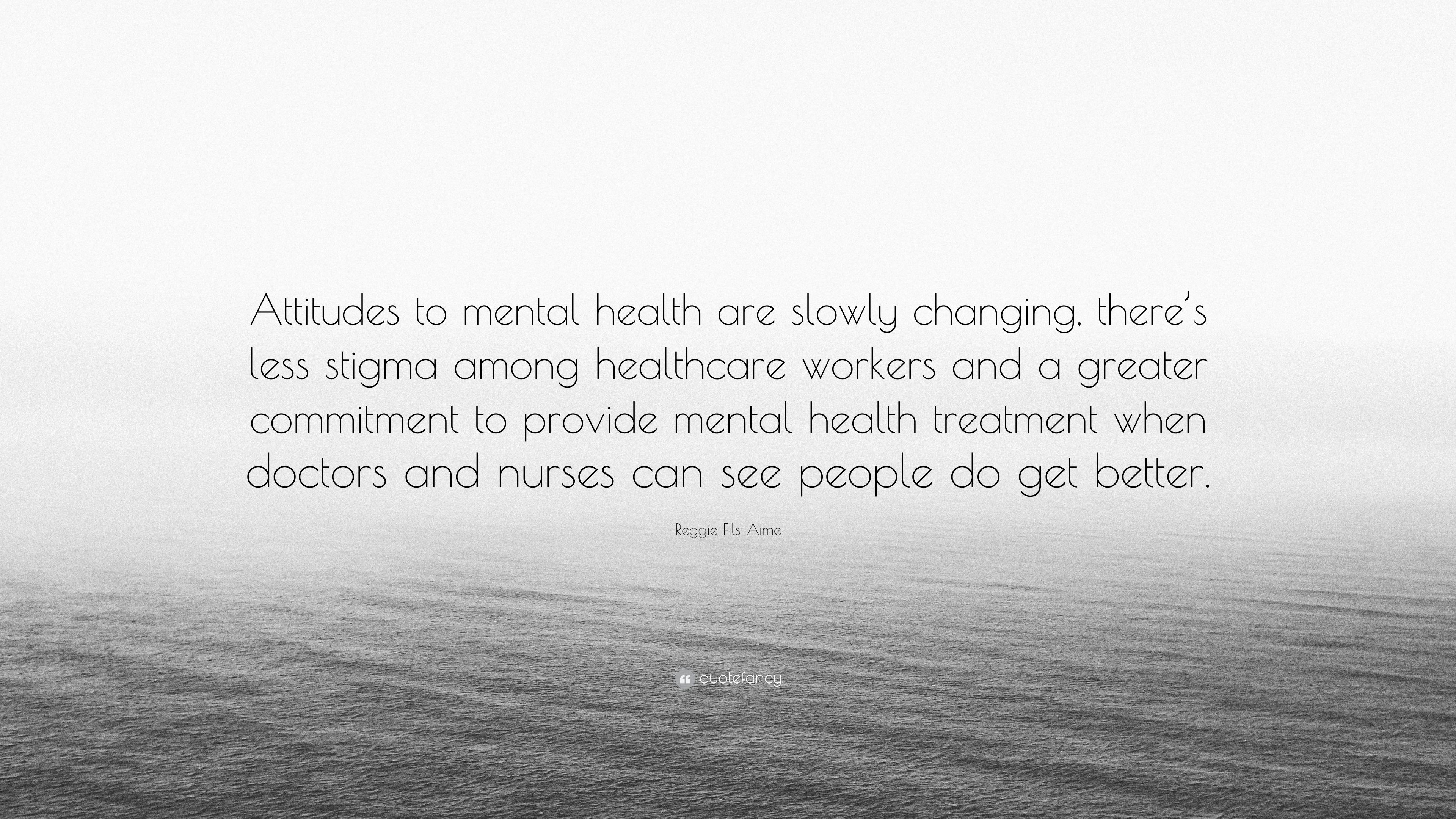 3840x2160 Reggie Fils-Aime Quote: “Attitudes to mental health are slowly changing,  there's