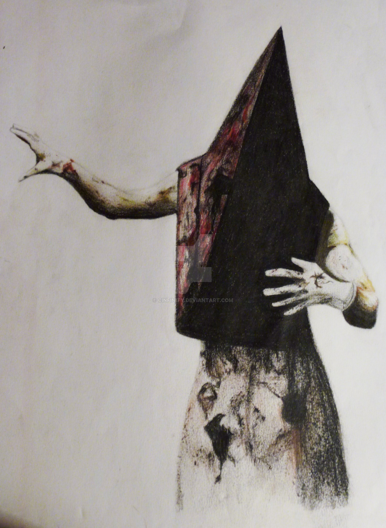 1600x2188 ... Pyramid Head (Silent Hill 2) by Cinfinity