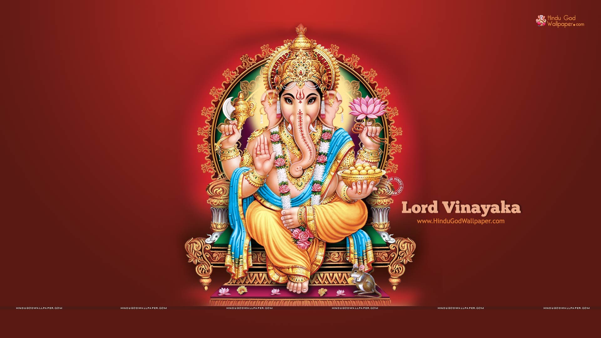 PVC Religious Lord Ganesha''s 3D Wallpaper