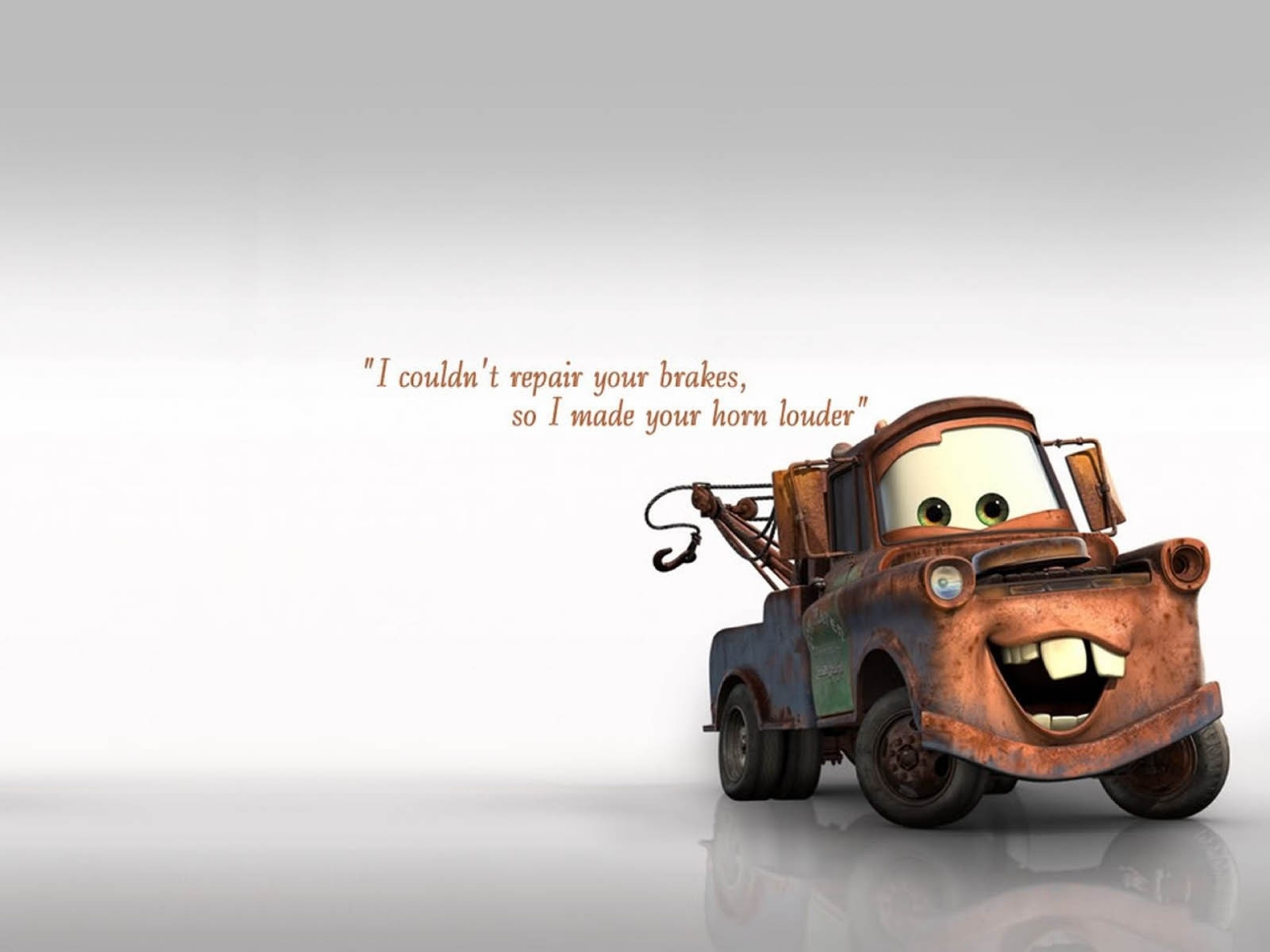 2560x1920 Misc - Quote Disney Car Mater (Cars) Movie Wallpaper