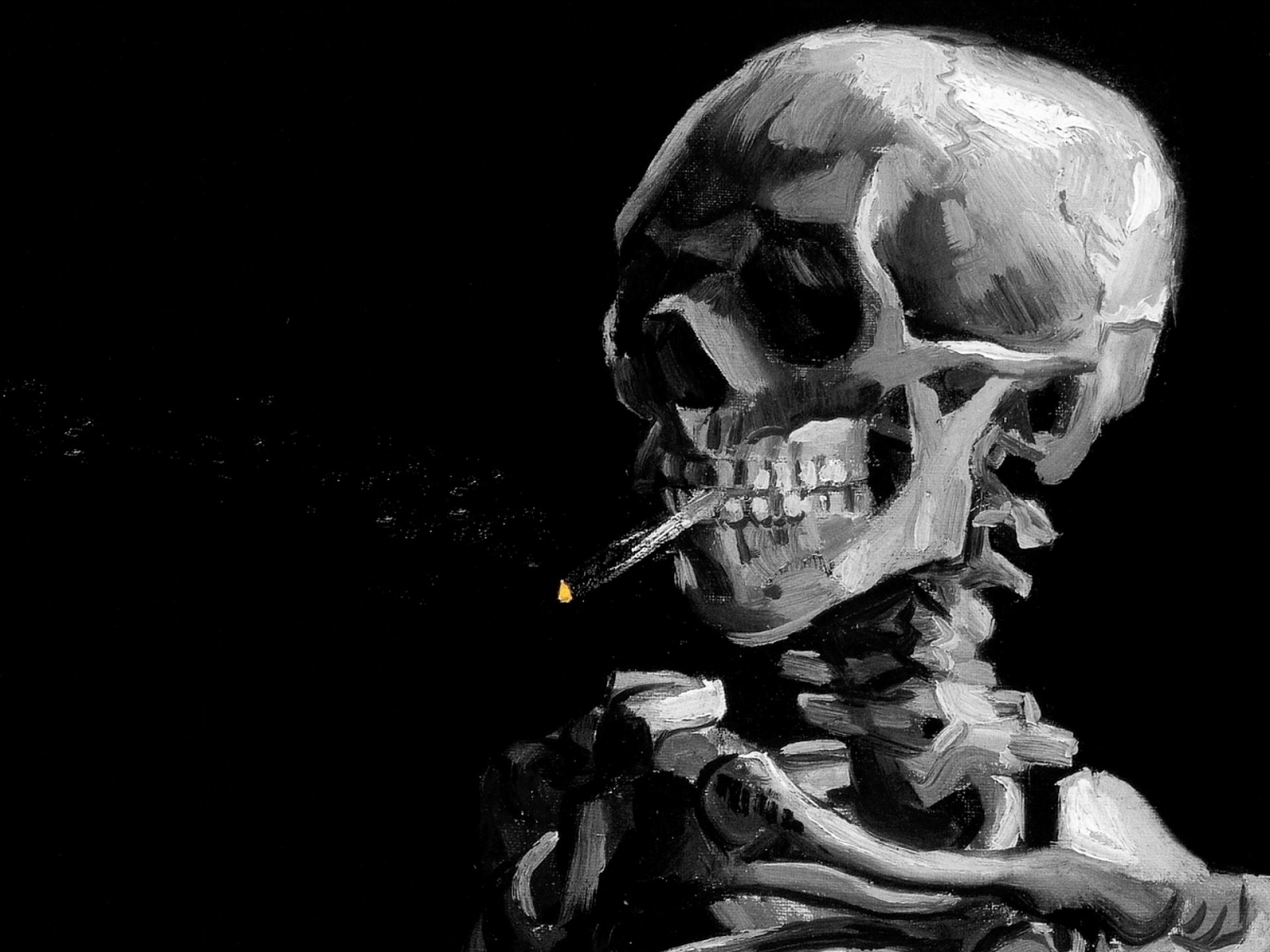 1920x1440 Dark Skull Evil Horror Skulls Art Artwork Skeleton D Wallpaper At Dark  Wallpapers