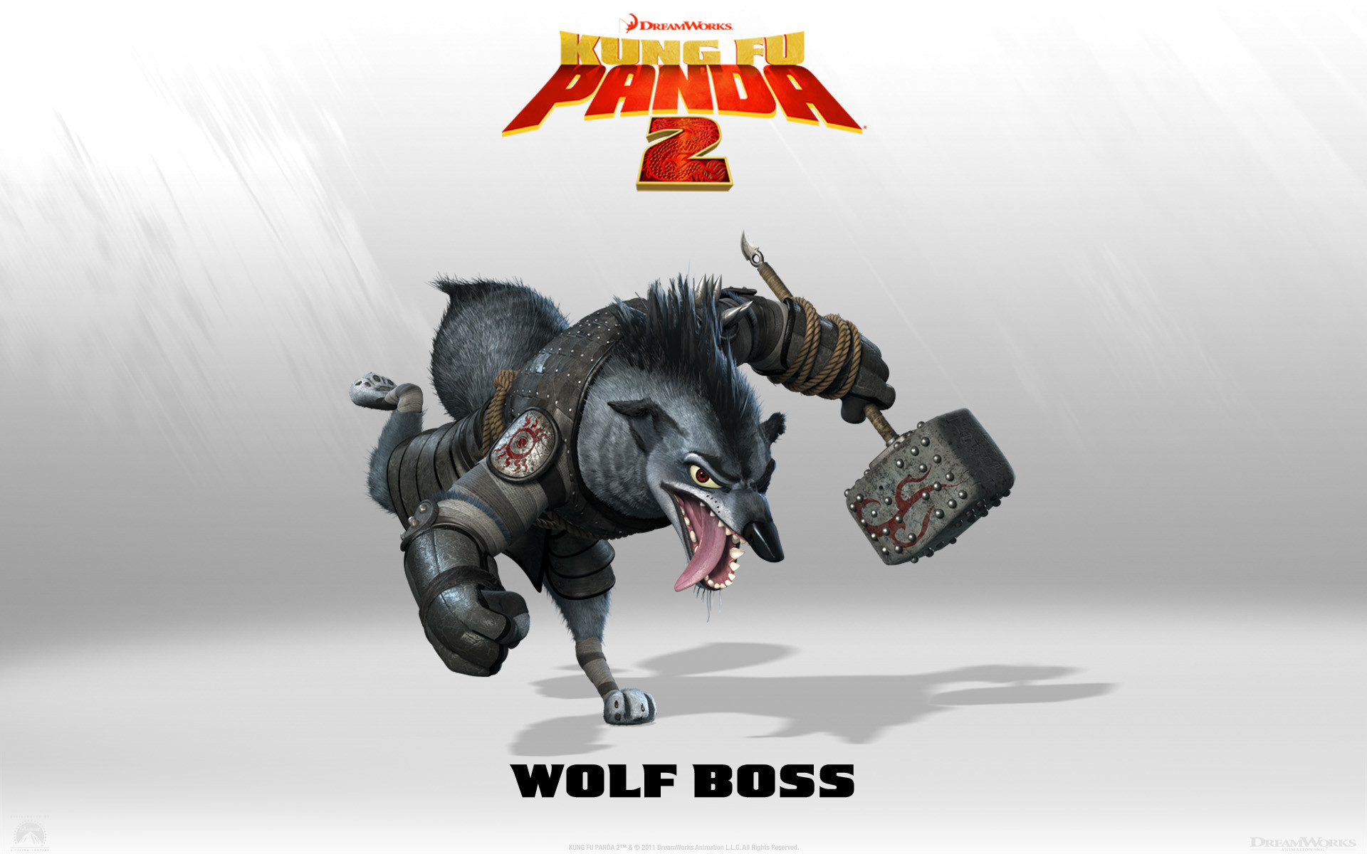 1920x1200 Wolf Boss from Kung Fu Panda 2 Movie wallpaper - Click picture for high  resolution HD wallpaper