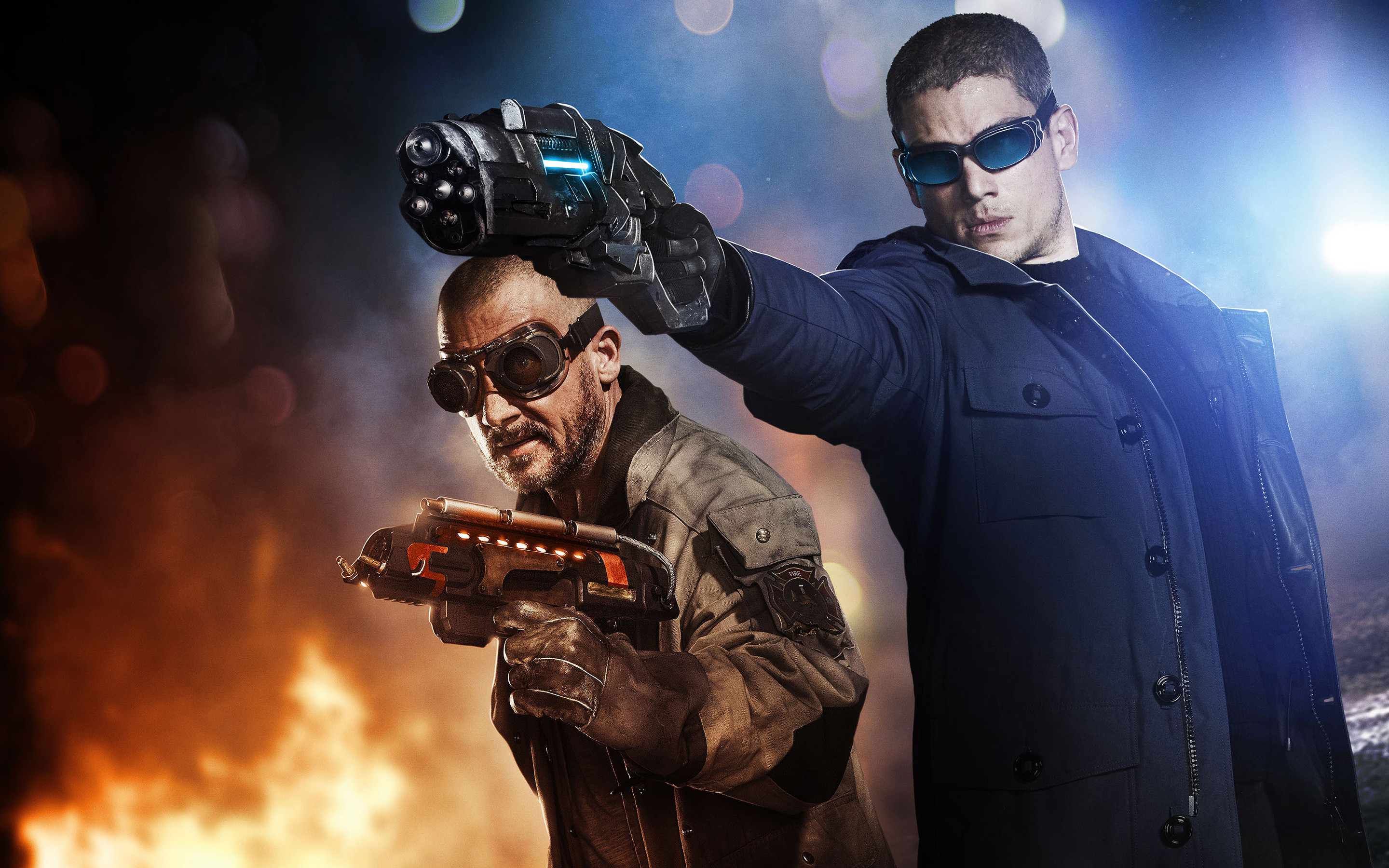 2880x1800 Captain Cold & Heat Wave The Flash Wallpapers | HD Wallpapers