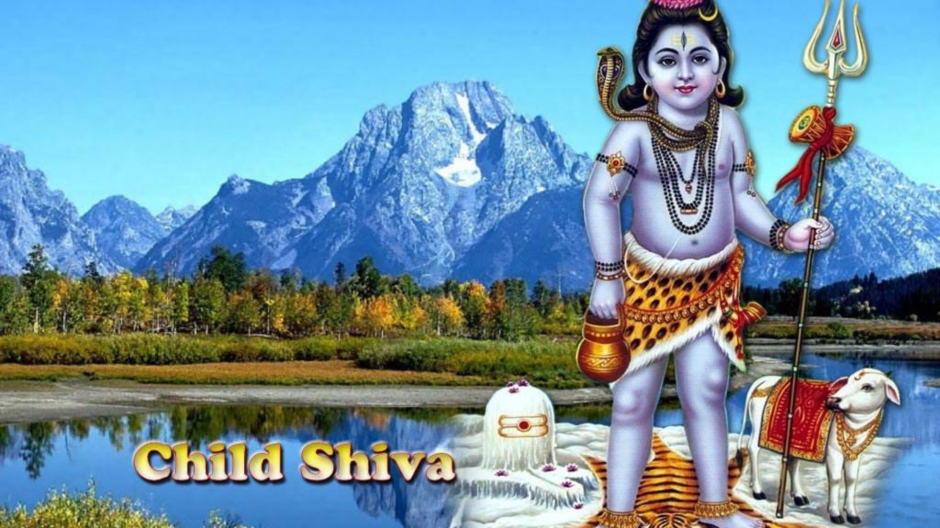 1920x1080 Lord child Shiva cute widescreen wallpapers