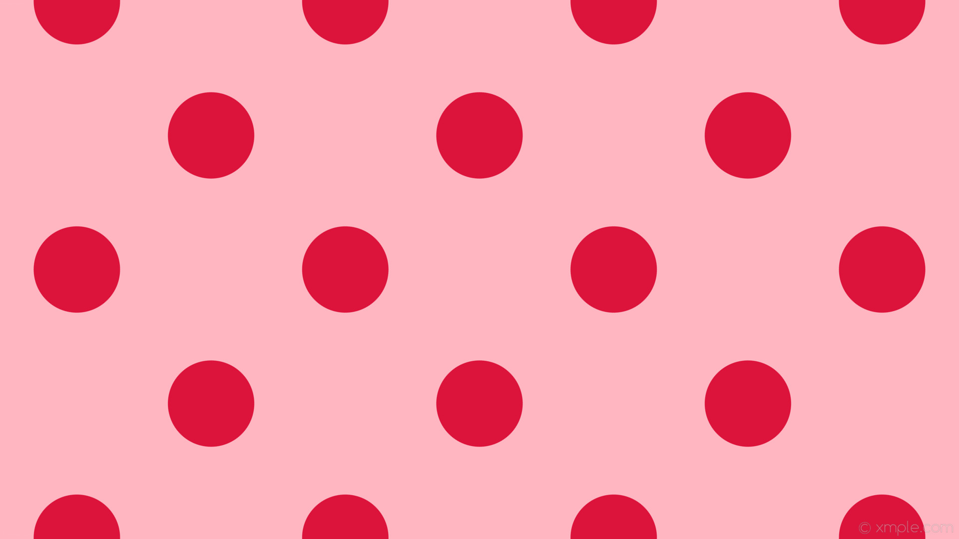 1920x1080 wallpaper pink polka dots spots red light pink crimson #ffb6c1 #dc143c 315Â°  173px