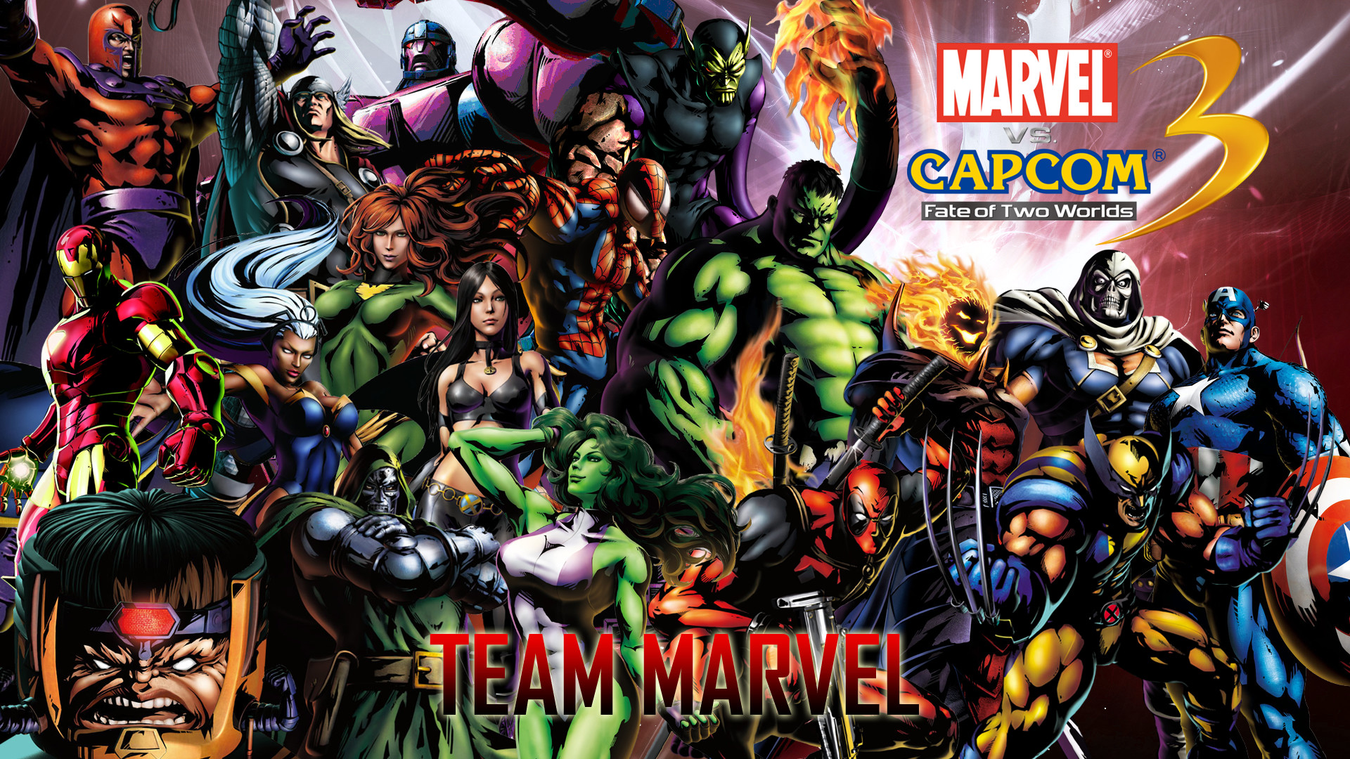 1920x1080 Marvel Vs Capcom 3 wallpaper 48917