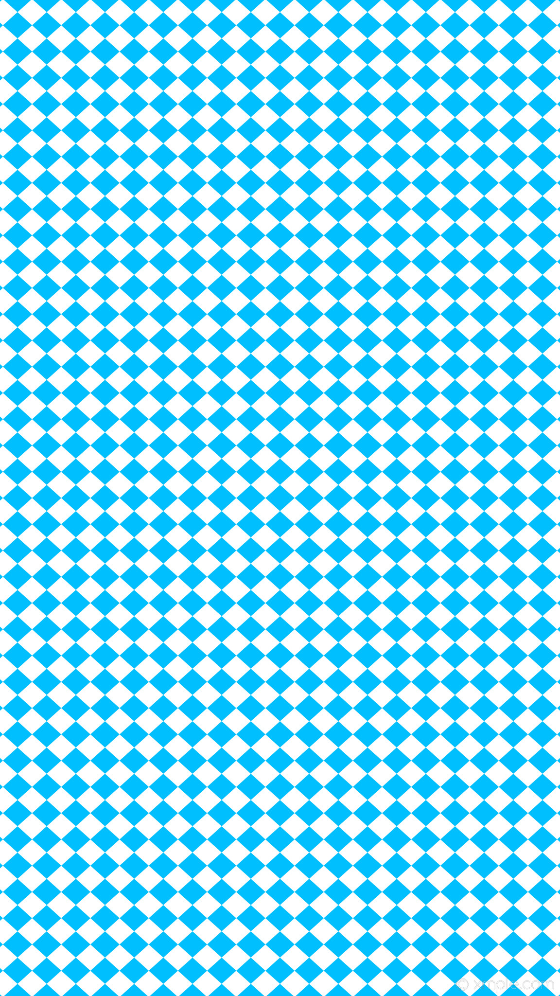 1152x2048 wallpaper lozenge blue white diamond rhombus deep sky blue #00bfff #ffffff  0Â° 60px