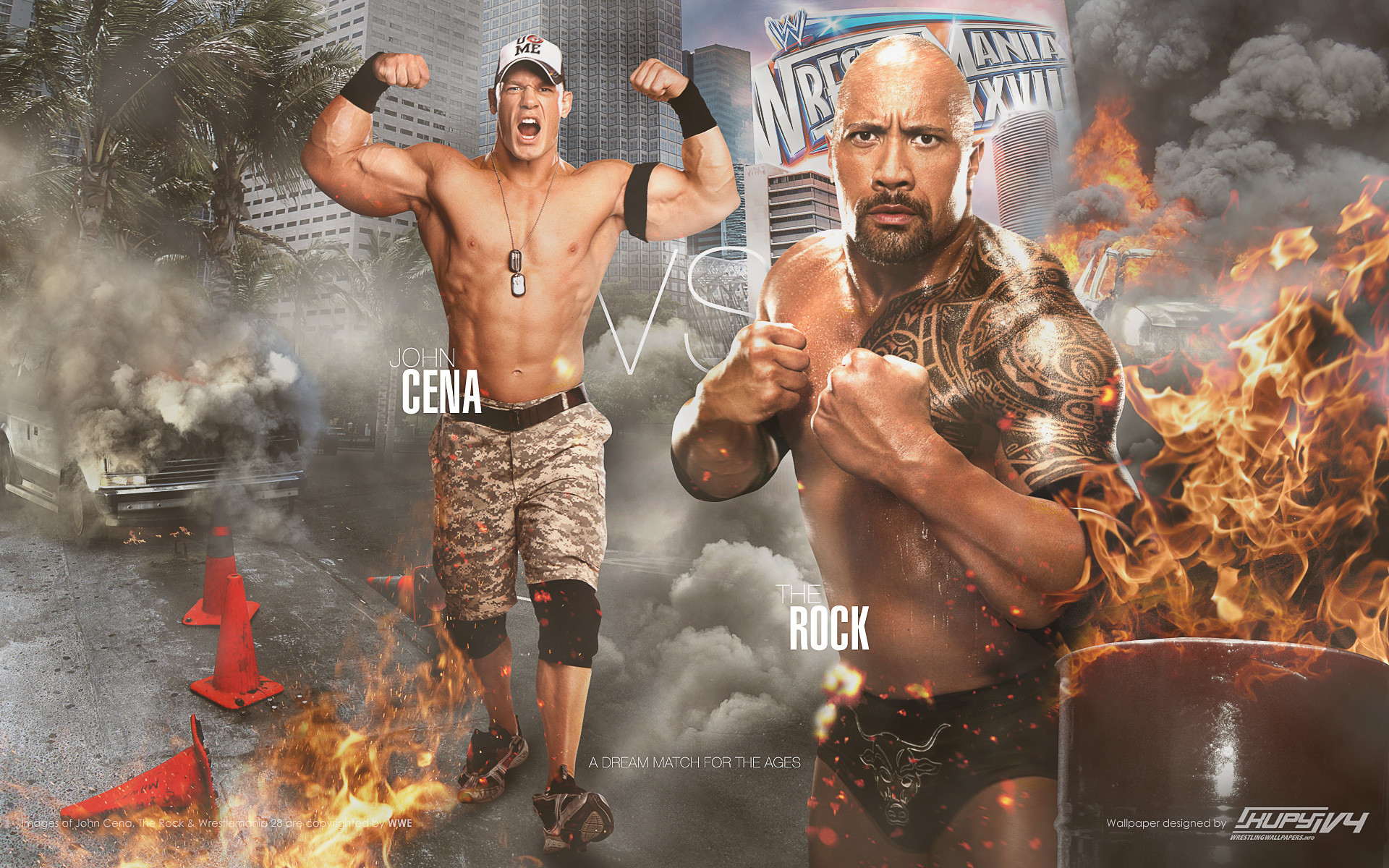 1920x1200 John Cena WrestleMania 28 WWE wallpaper 1920Ã1200 ...