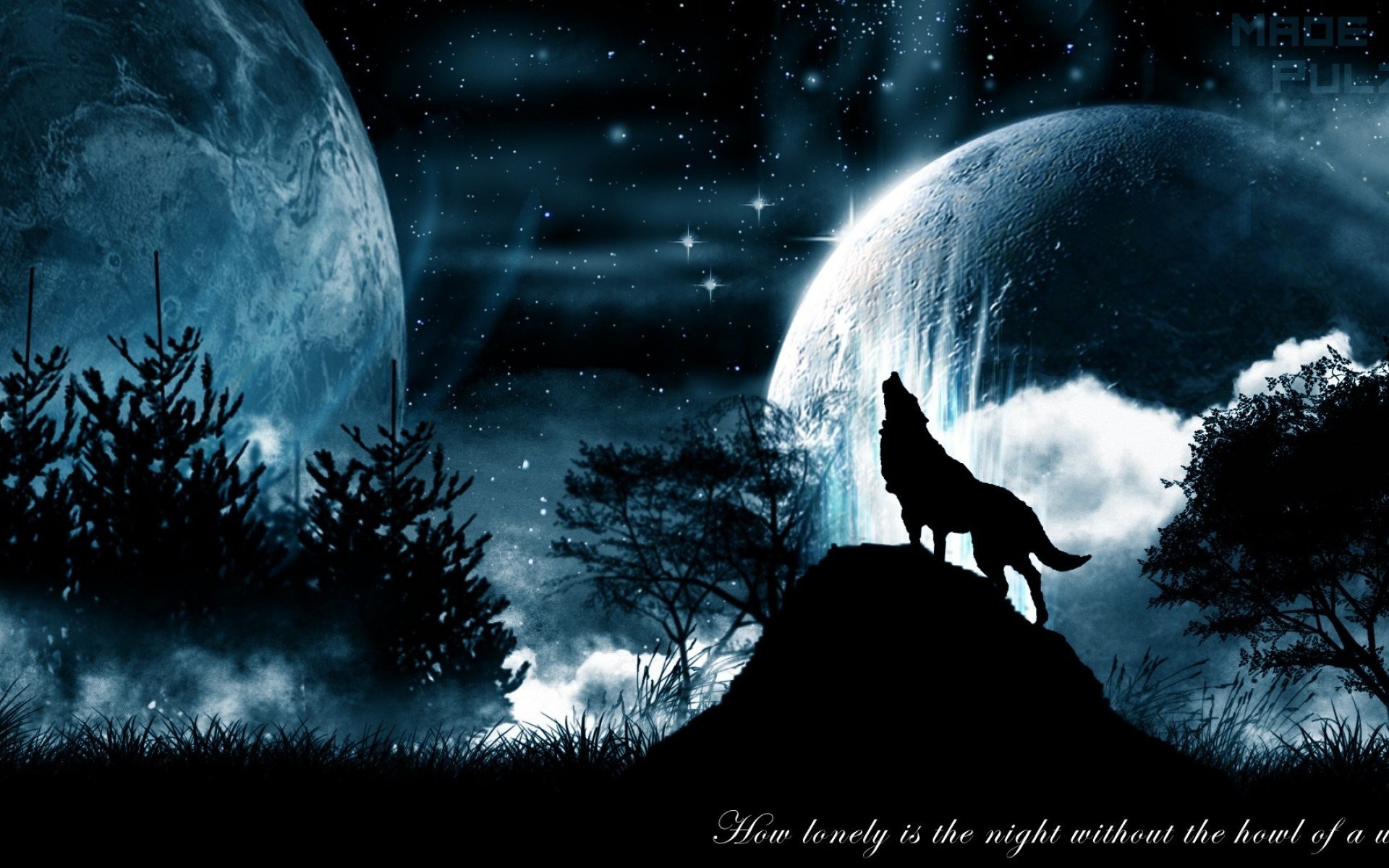 1920x1200 Wolf Dreamcatcher Wallpaper | Animals -Wolves - Howling Wolf .