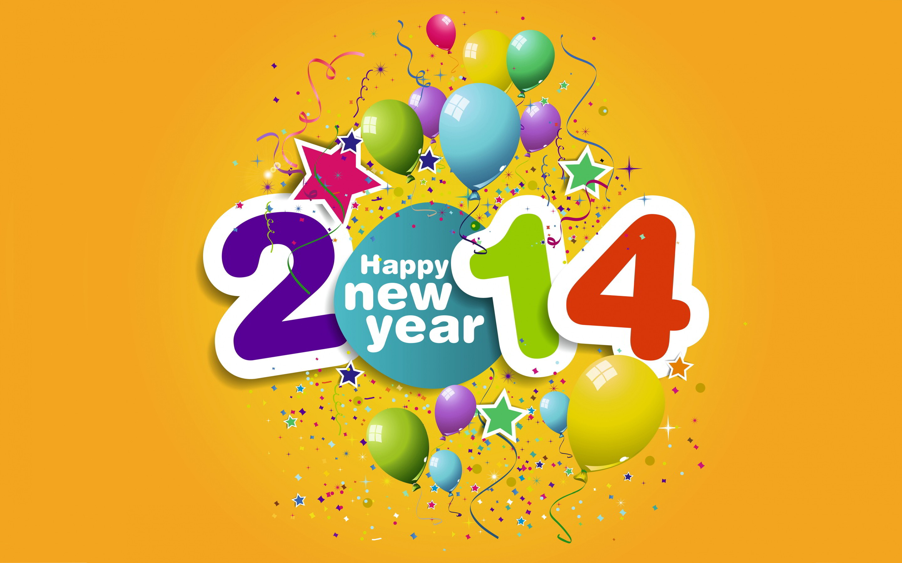 2880x1800 2014 happy new year 1