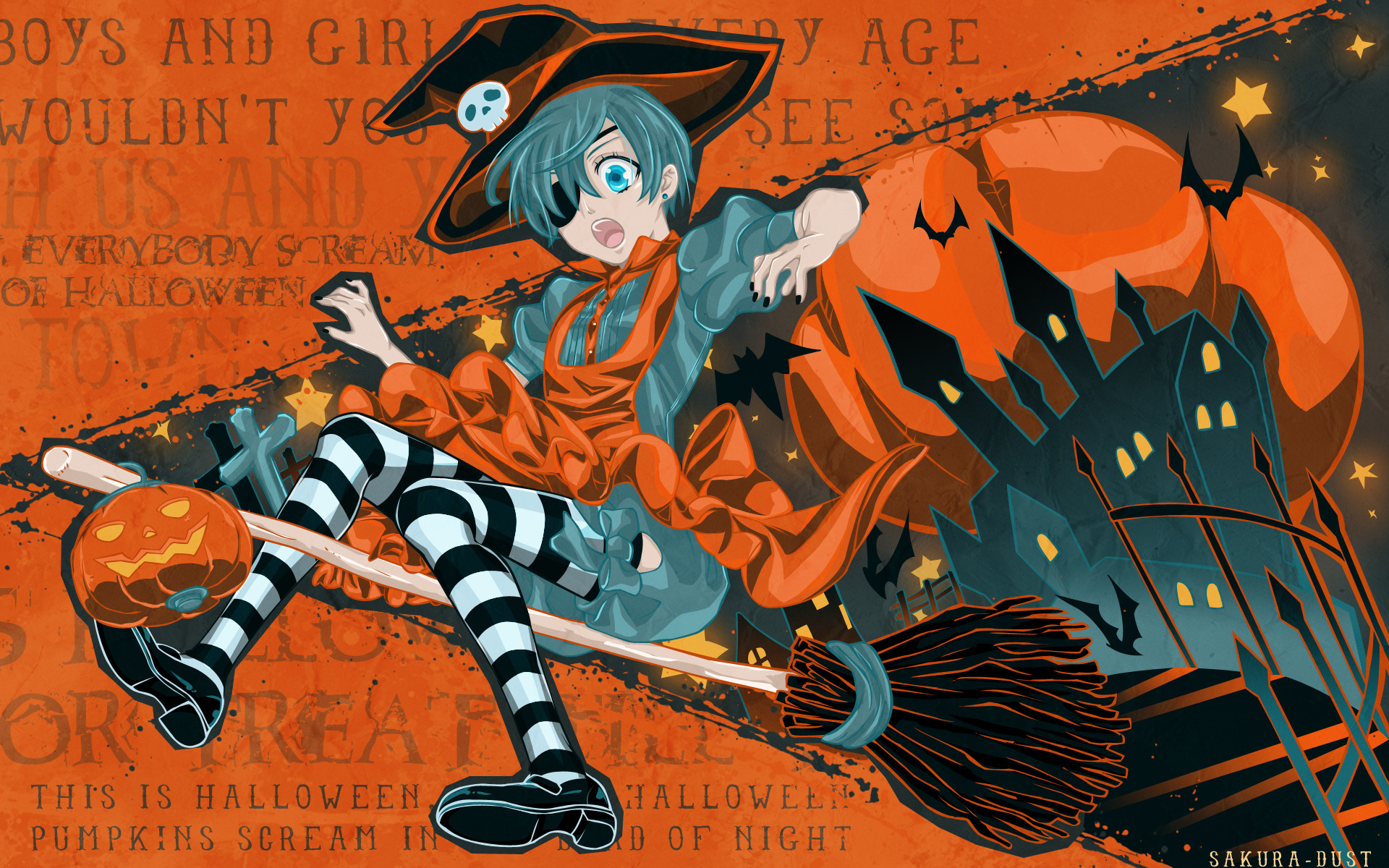 1920x1200 Anime Halloween Wallpaper - WallpaperSafari. Anime Halloween Wallpaper  WallpaperSafari