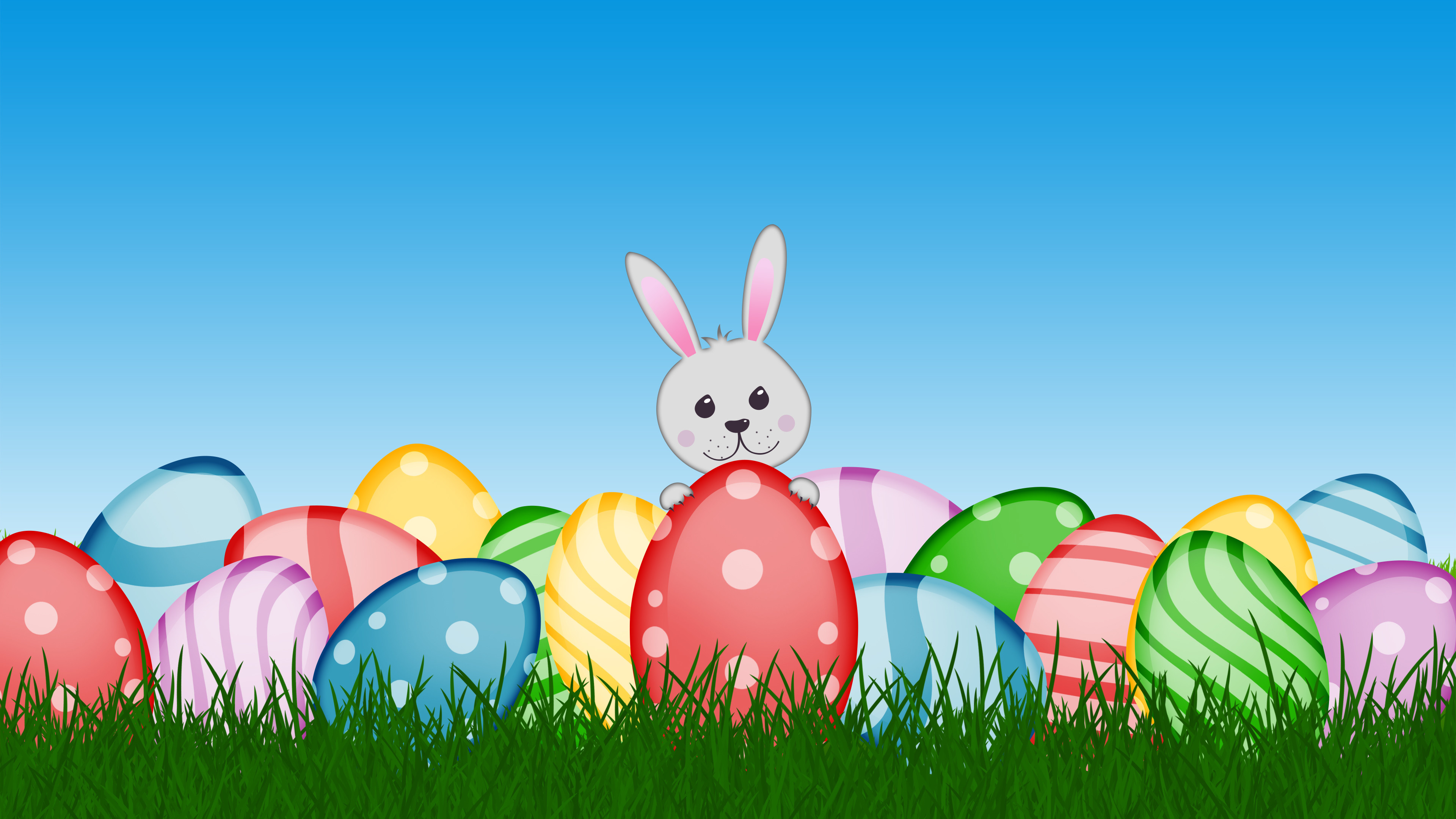 3840x2160 ... Easter bunny HD Wallpaper 