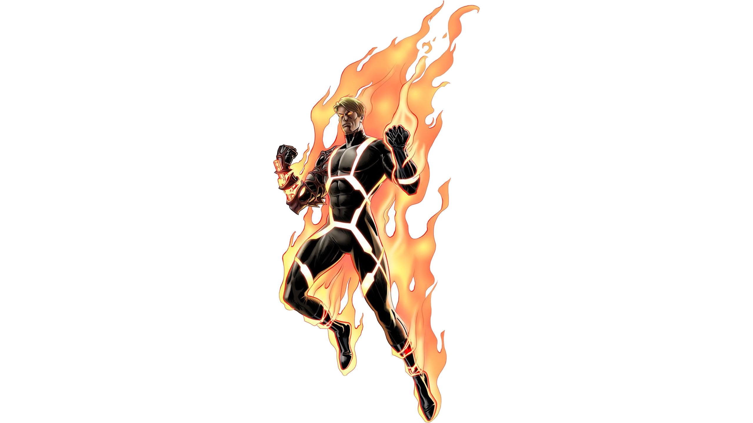 2560x1440 Comics - Human Torch Wallpaper