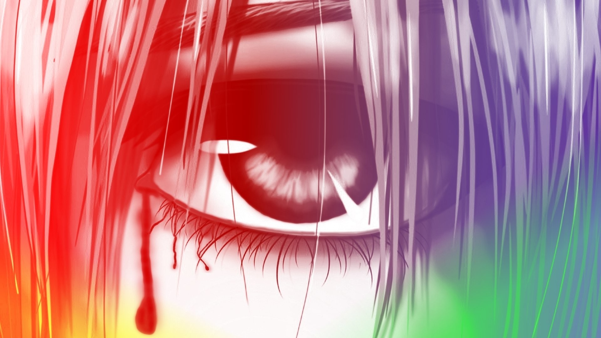 1920x1080 Anime - Elfen Lied Anime Bright Colorful Lucy (Elfen Lied) Wallpaper
