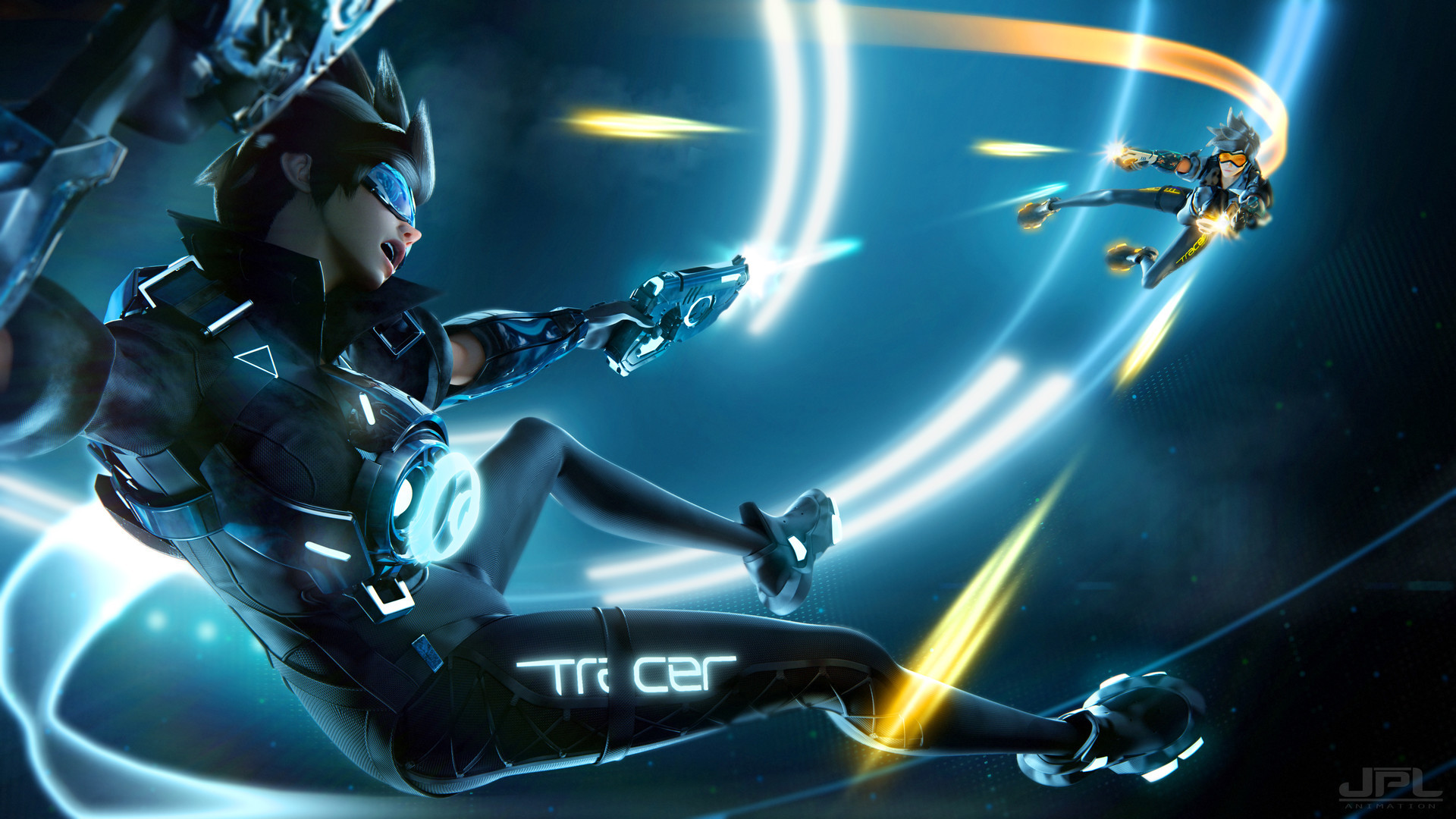 1920x1080 Tracer Tron