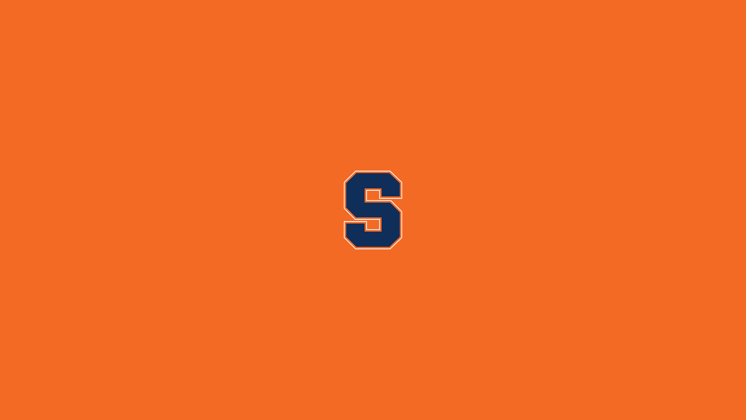2560x1440 Syracuse Orange Mascot Logo