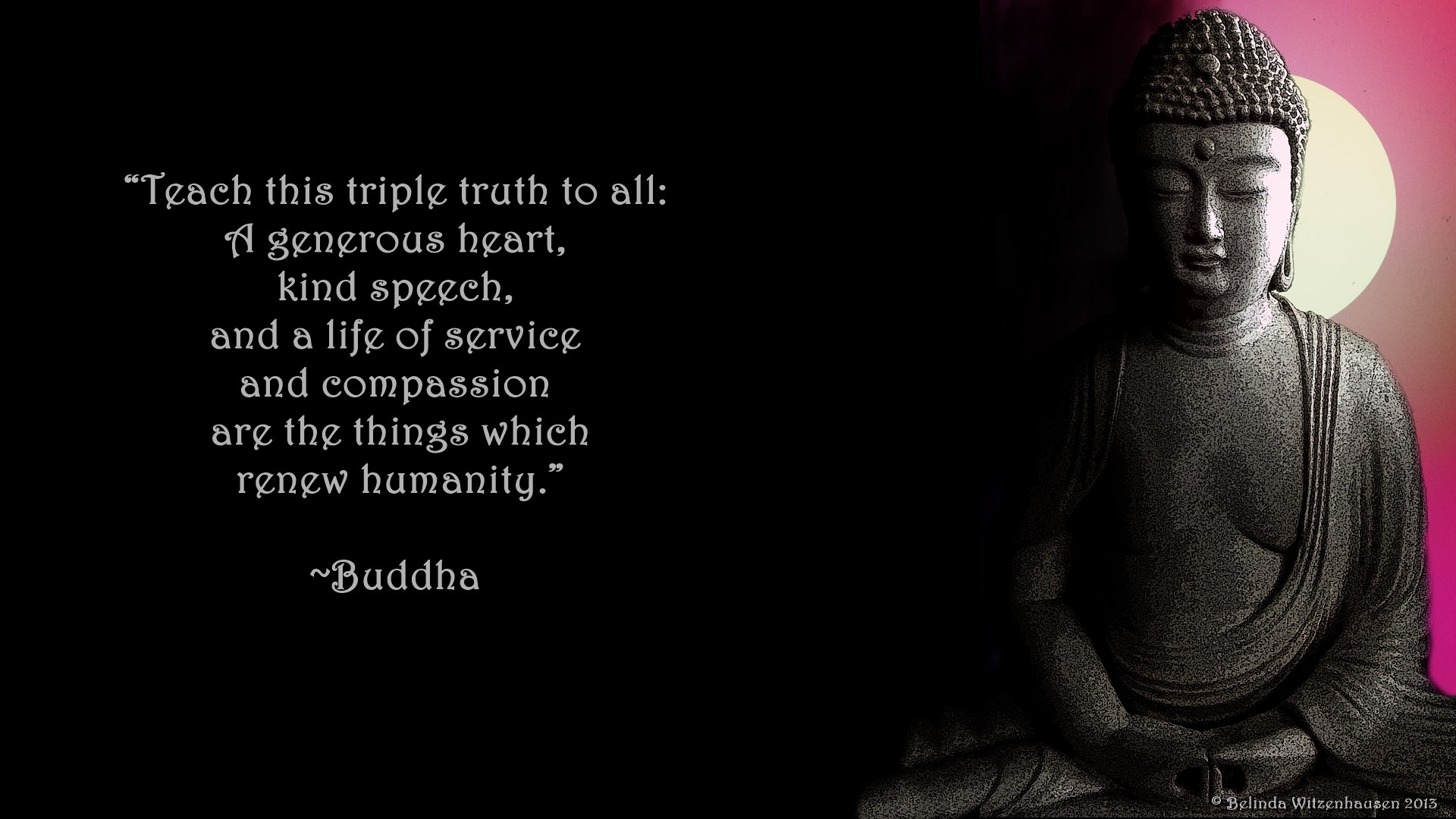 1920x1080 quotes lord buddha religious lifestyle  wallpaper download .