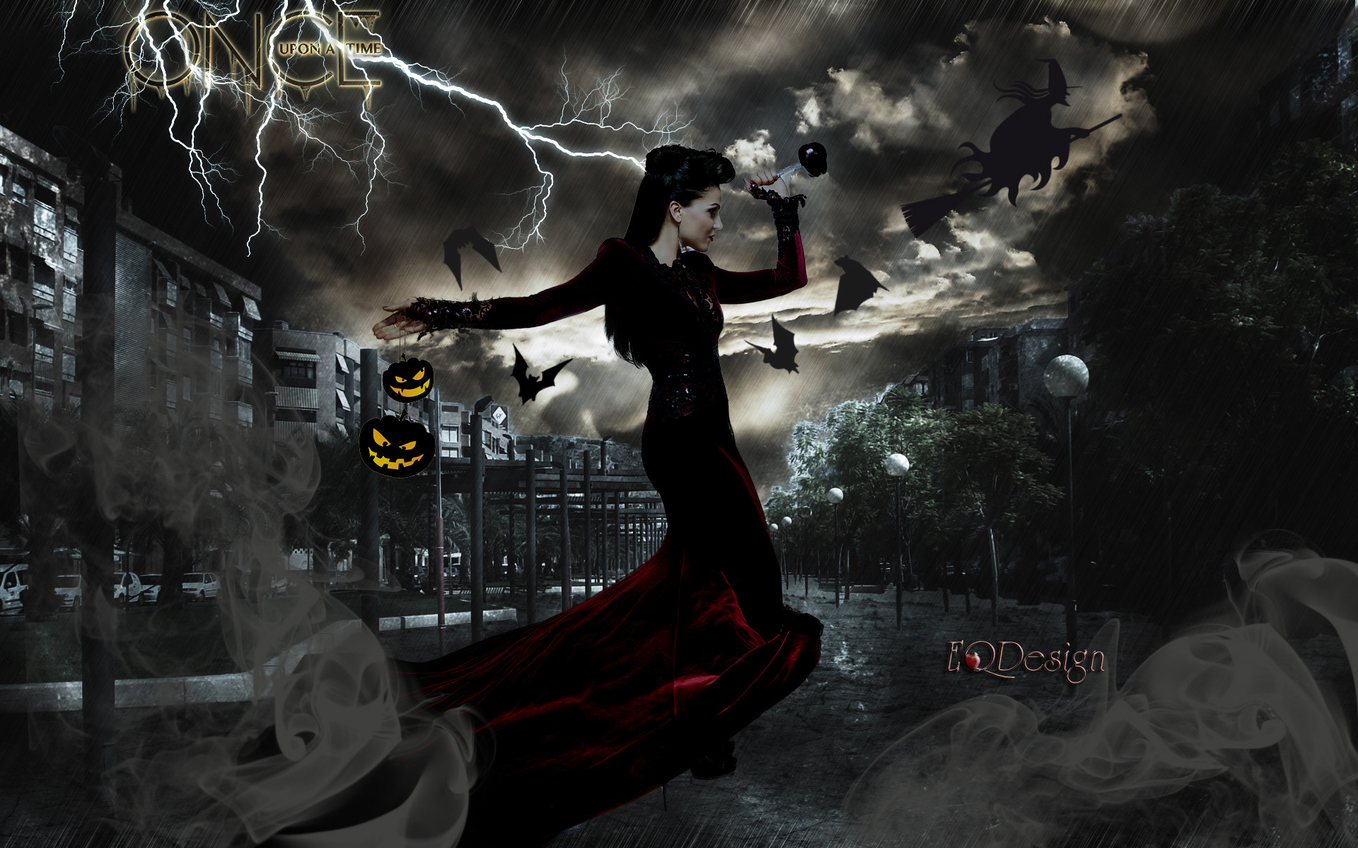 1920x1200 The Evil Queen - Halloween by eqdesign on DeviantArt. The Evil Queen  Halloween By Eqdesign On DeviantArt
