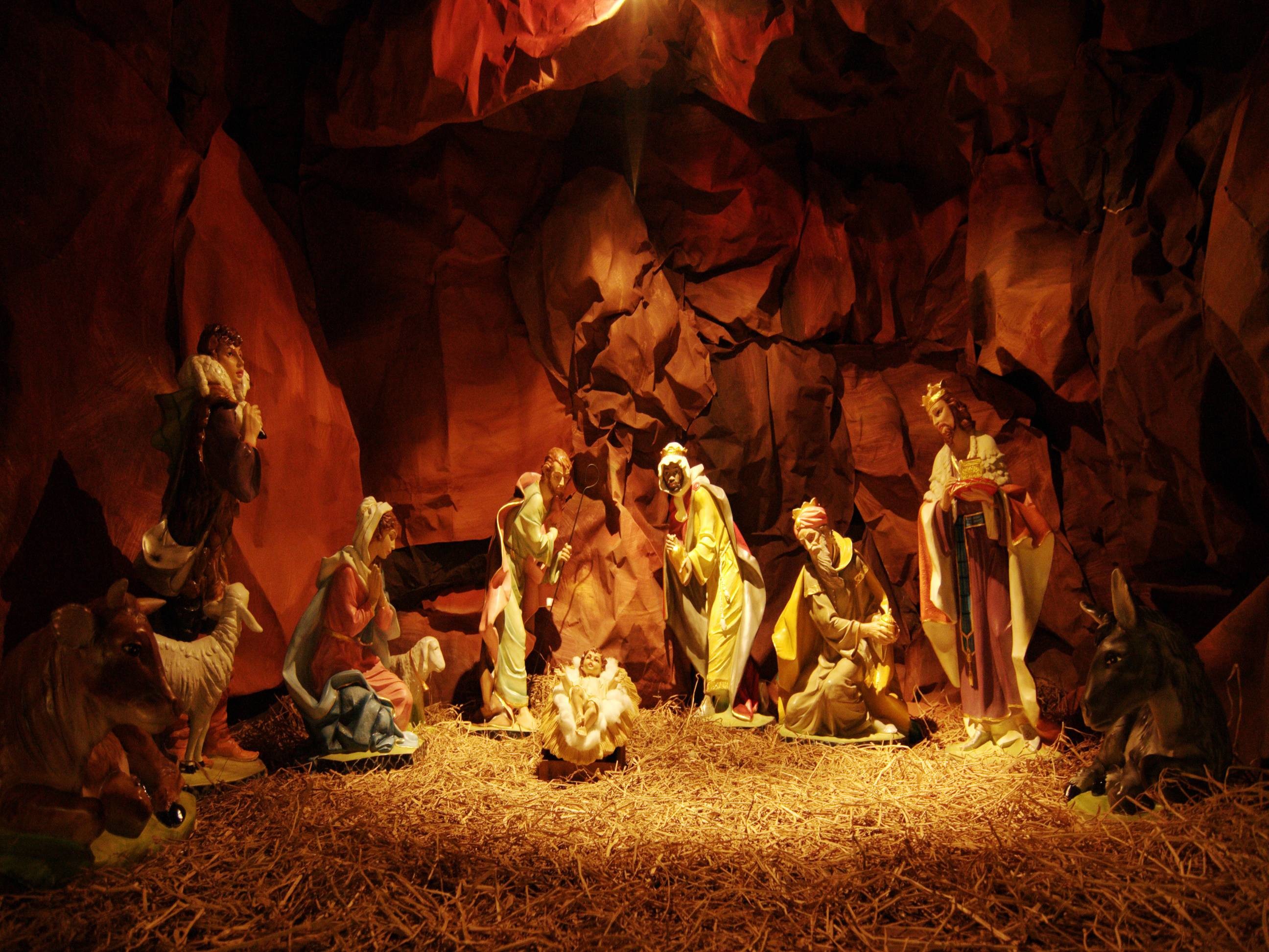 2592x1944 download nativity scene wallpaper - www.