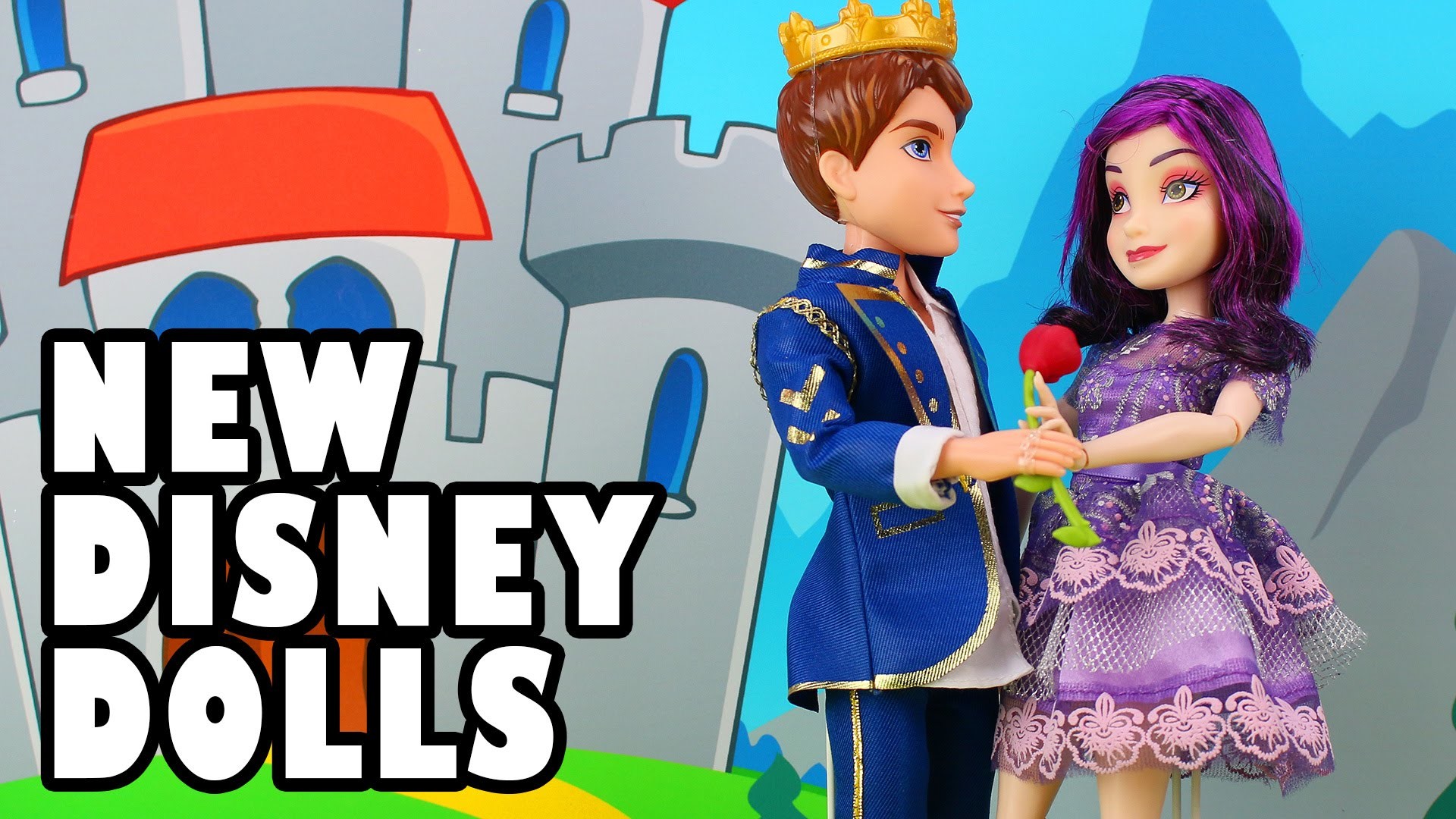 1920x1080 New Mal and Ben Doll Set from Disney Descendants Movie Toy Review.  DisneyToysFan.