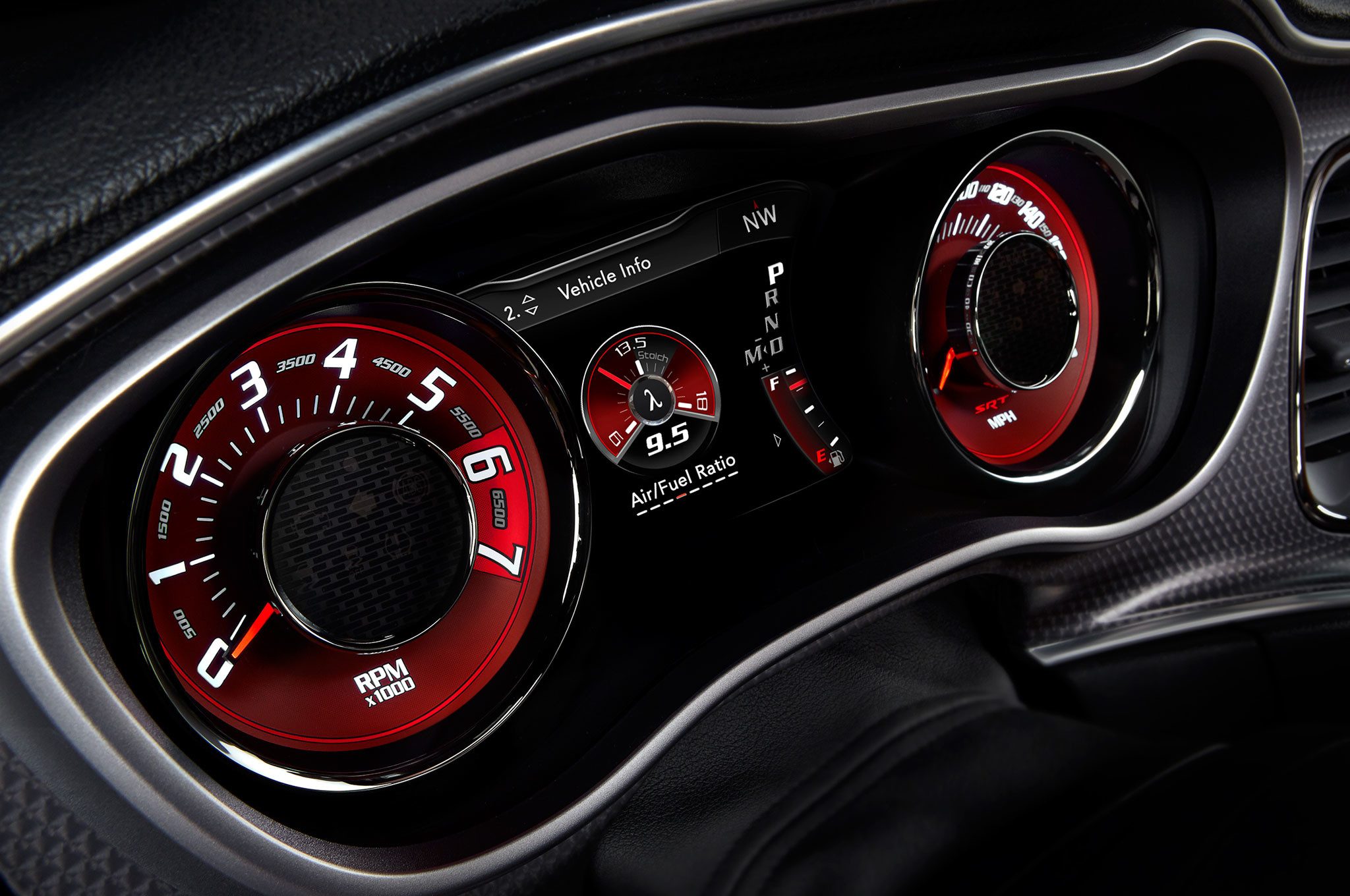 2048x1360 2015 Dodge Challenger Speedometer