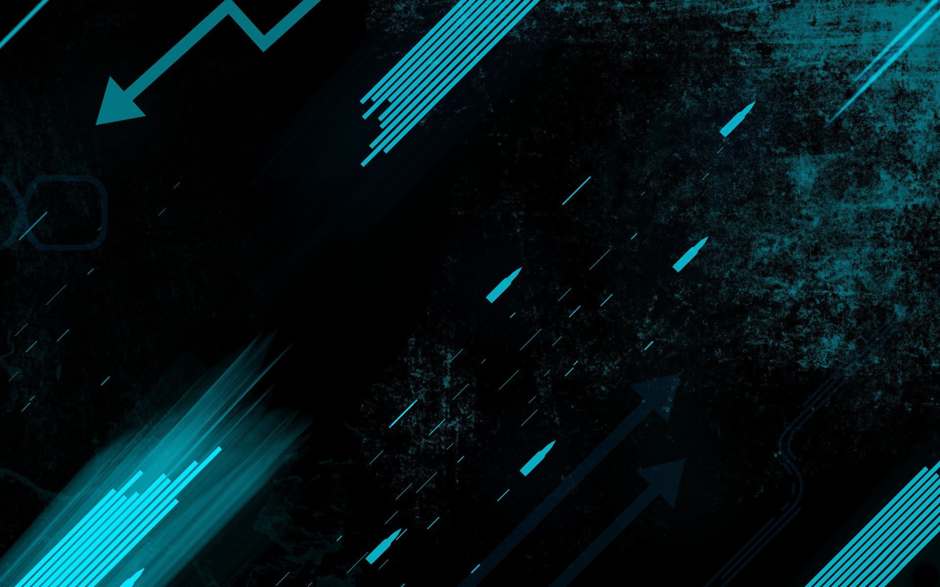 1920x1200 Turquoise Black Wallpapers