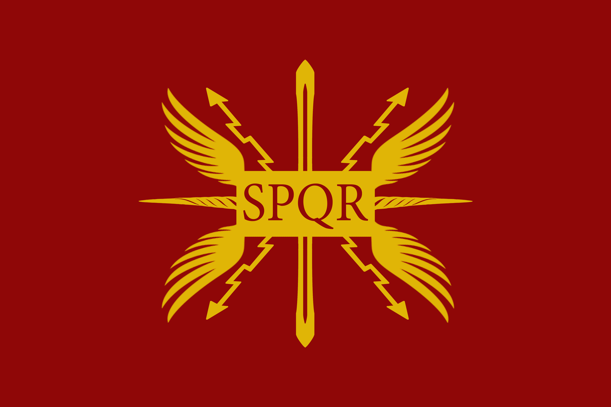 2376x1584 Flag of the Roman Empire [OC][FA] ...