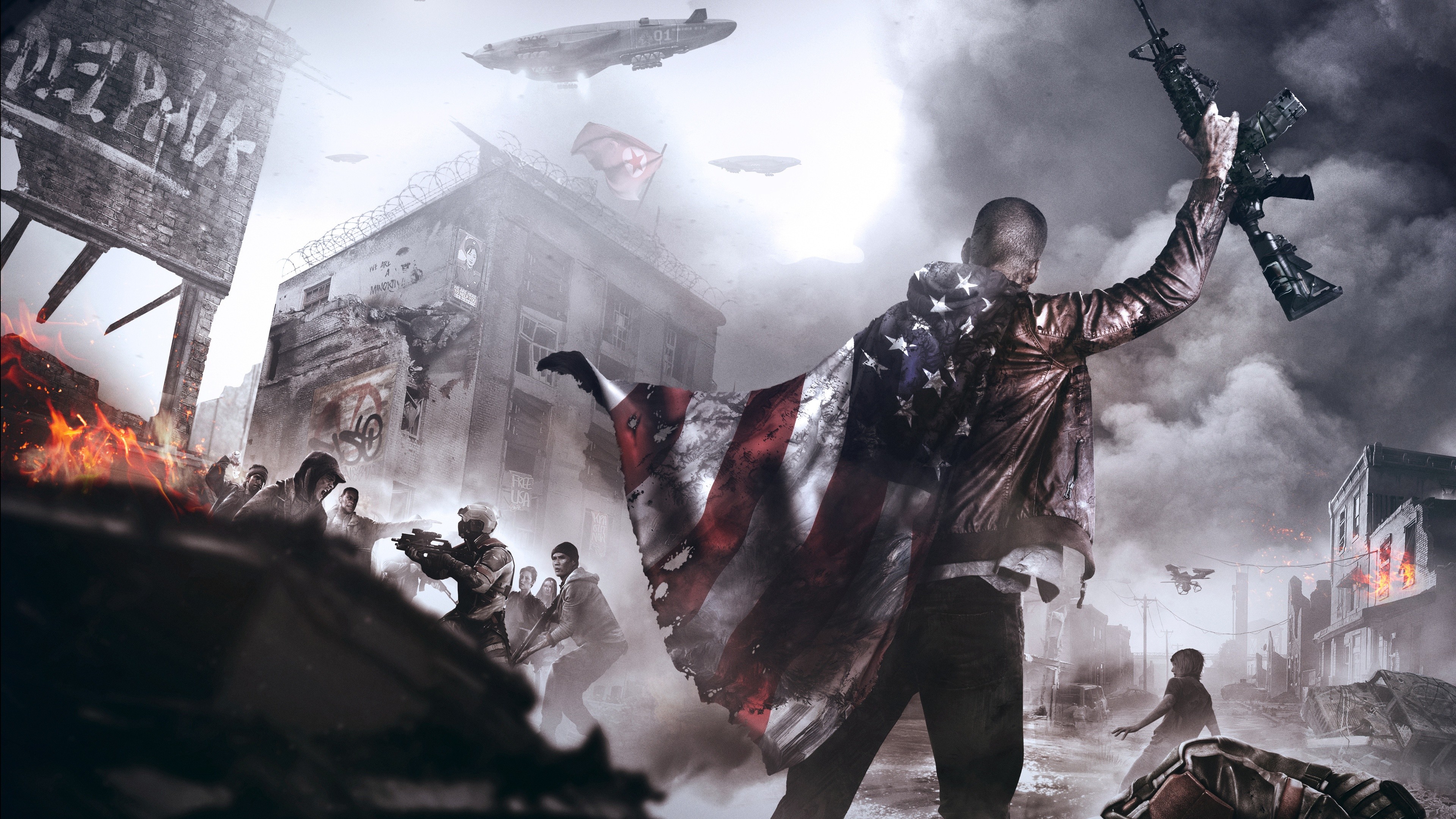 3840x2160 Homefront The Revolution 2016 Wallpapers