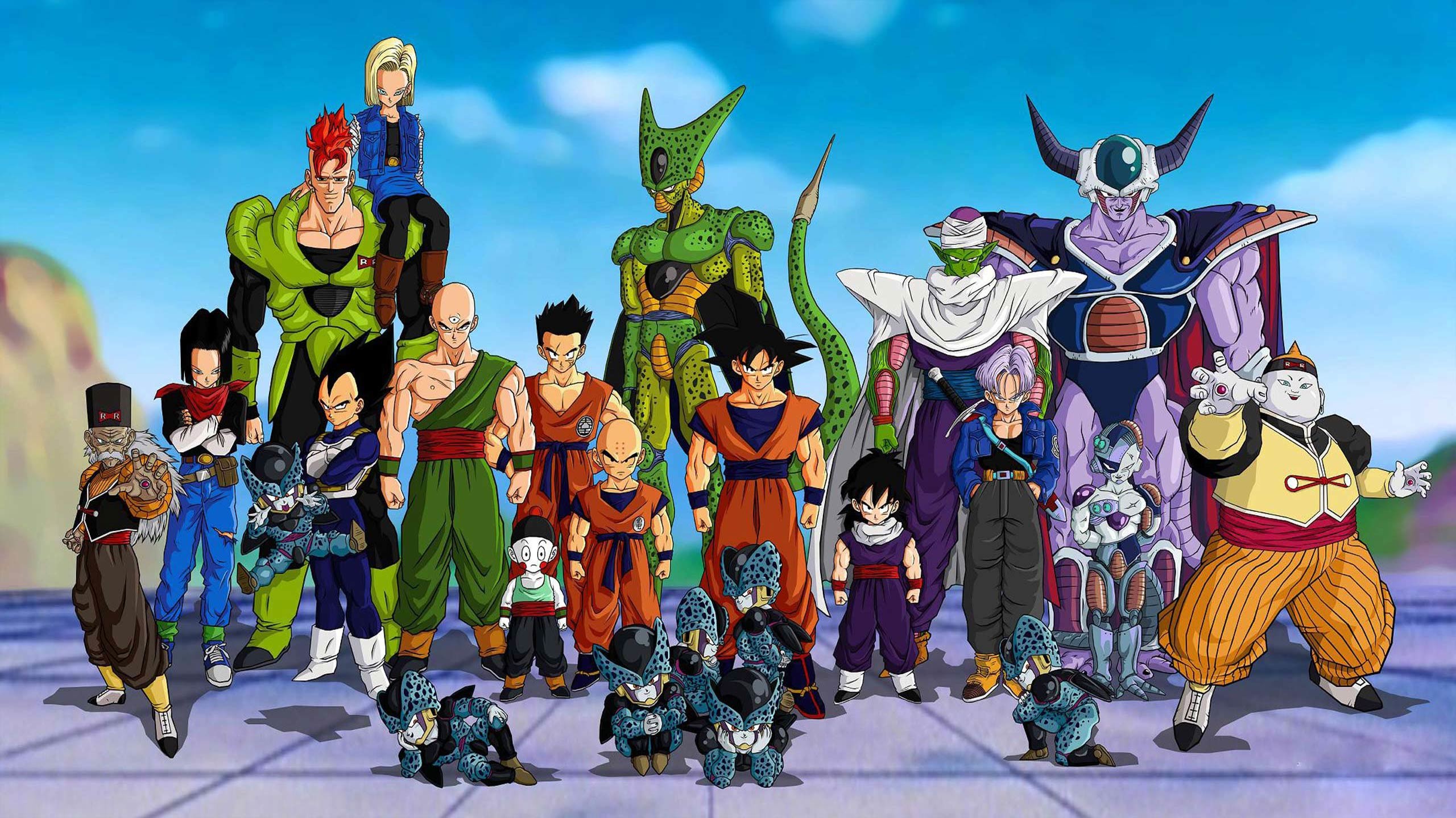 2560x1440 Dragon Ball Z DBZ HD Wallpapers, computer desktop wallpapers, pictures,  images
