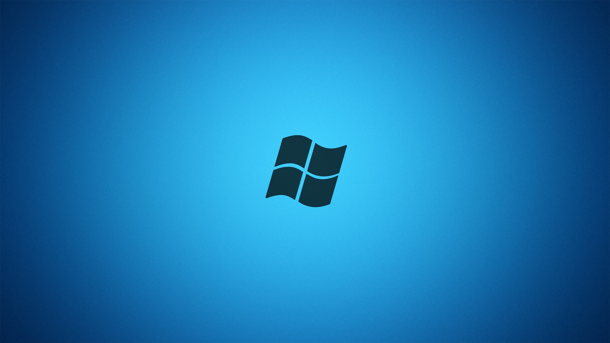 2560x1440 illustration minimalism blue background text logo blue circle Microsoft  Windows brand Windows 7 hand shape number