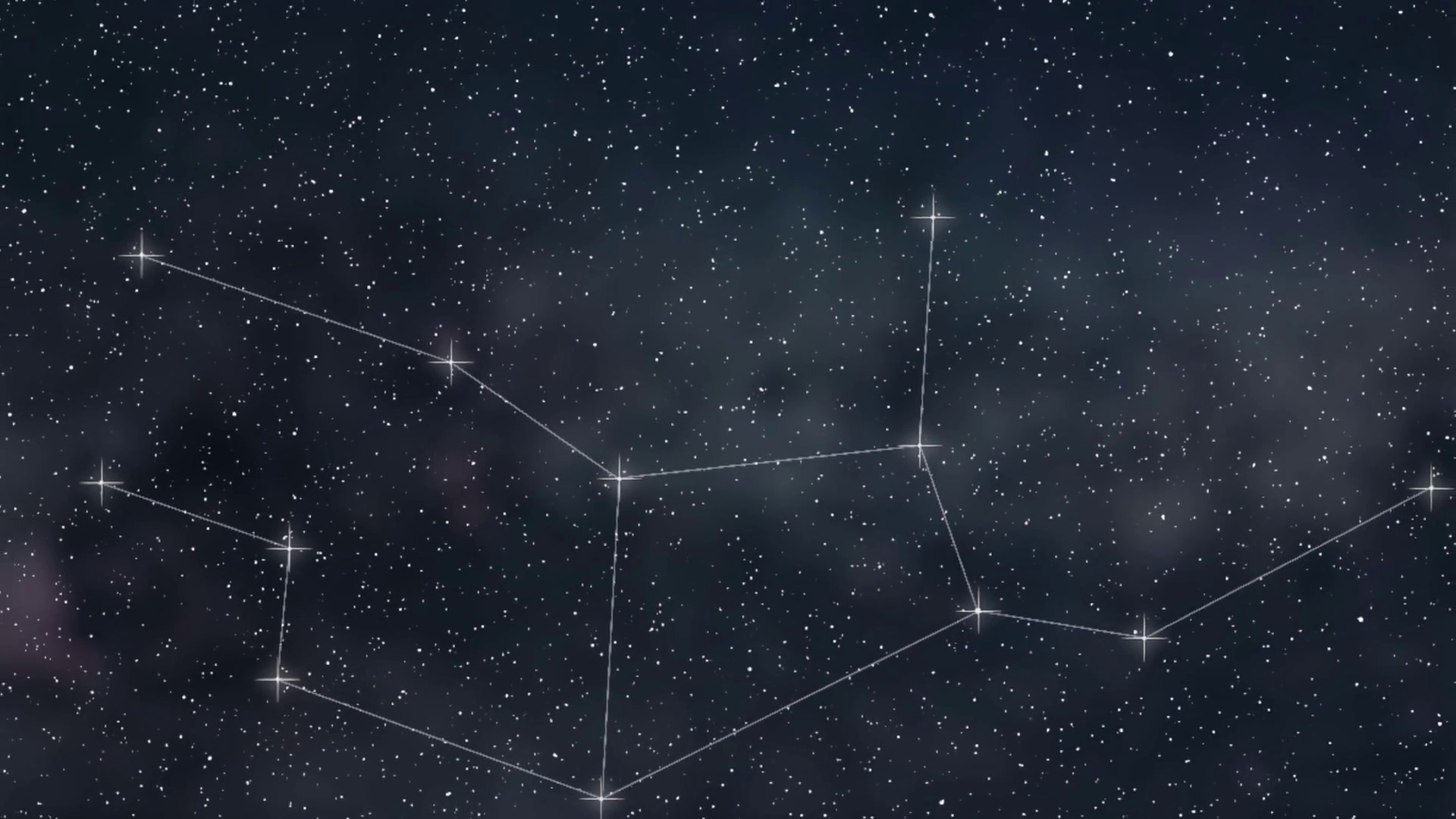 1920x1080 Virgo Constellation. Zodiac Sign Virgo constellation lines Motion  Background - Storyblocks Video