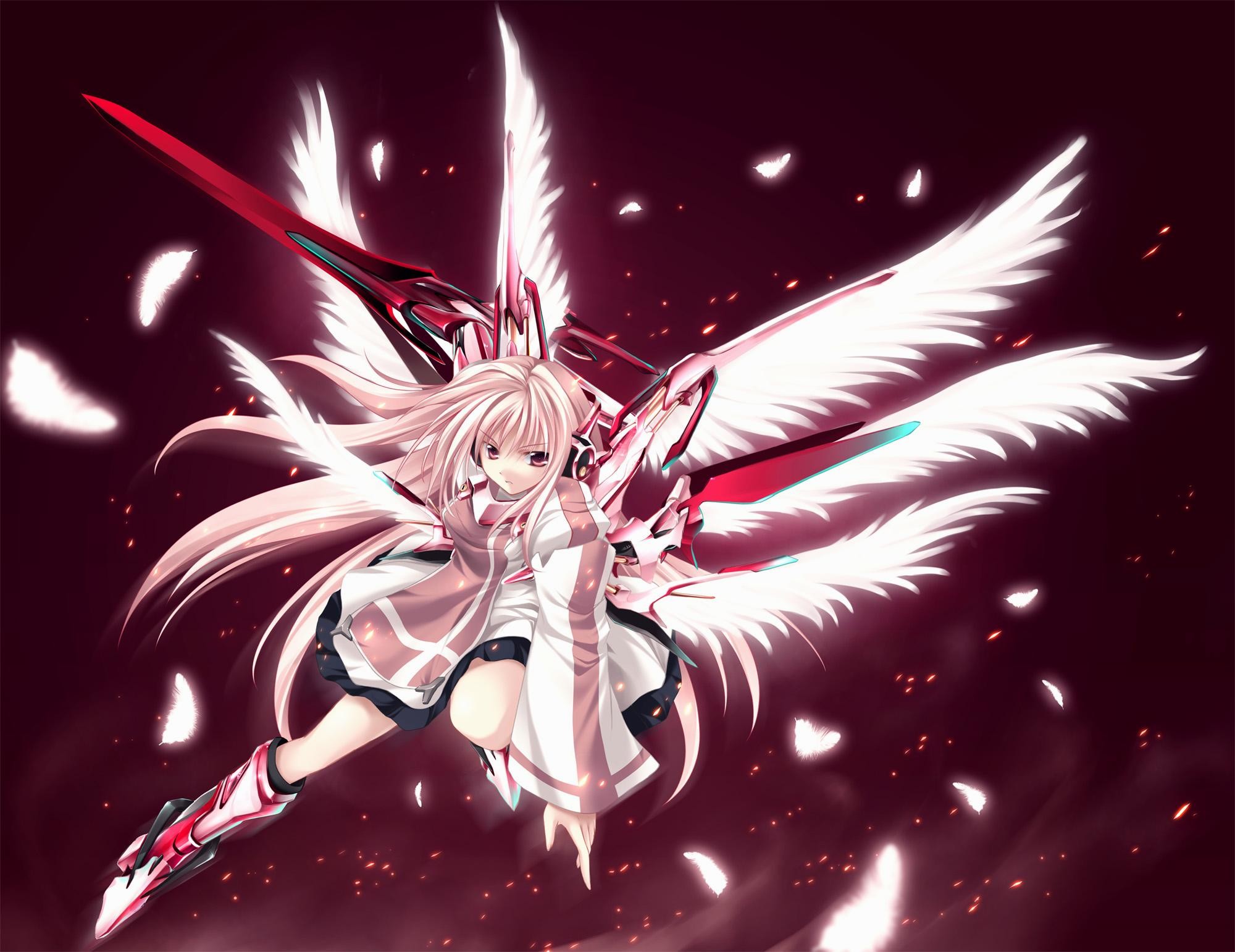 2000x1541 Anime-Angel-wings-Wallpaper